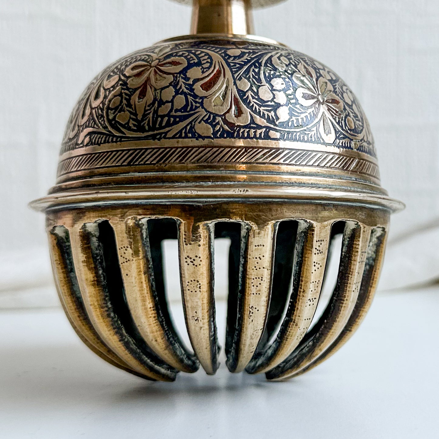 Brass Elephant Claw Bell