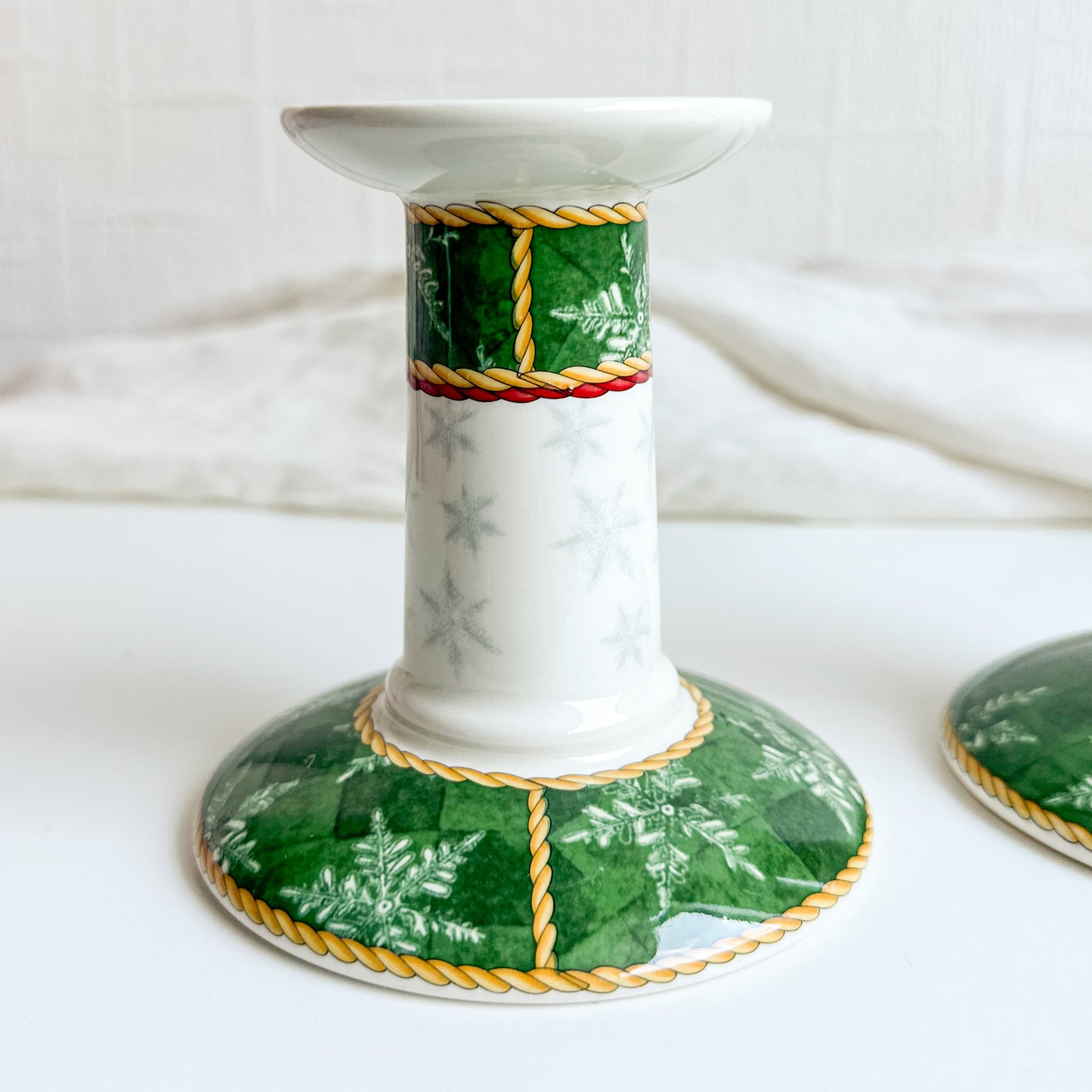 Pair of Wedgwood Candle Holders