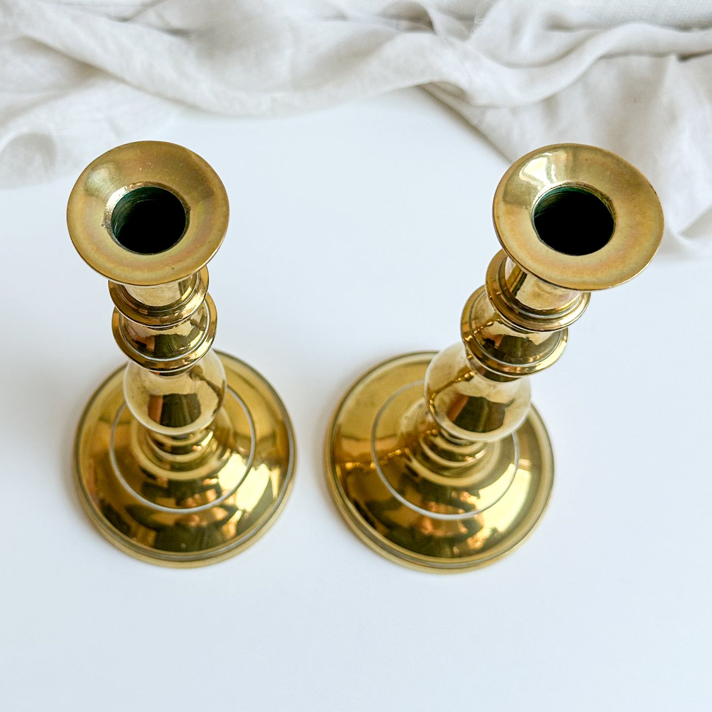 Pair of Brass Candlesticks