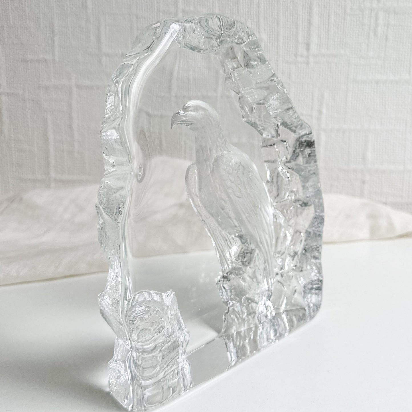 Royal Krona Crystal Sculpture