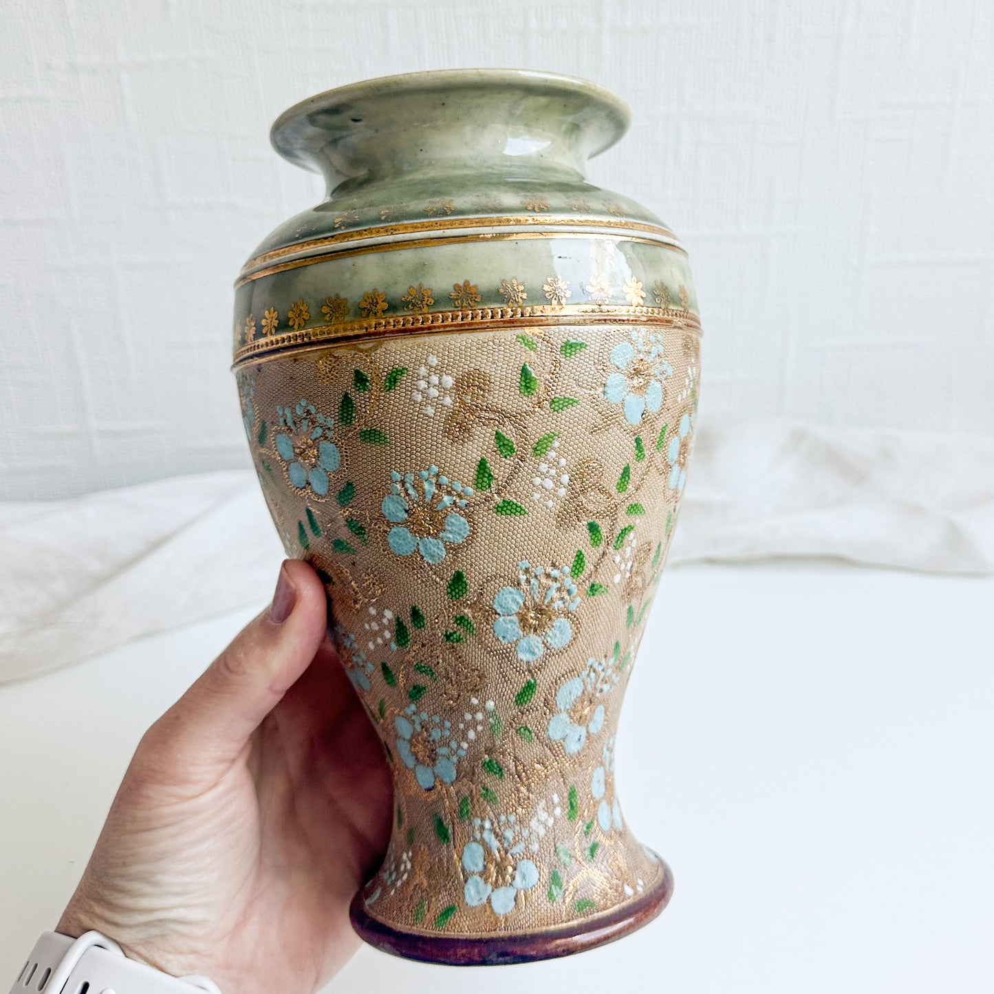 Antique Doulton Lambeth Slater Vase