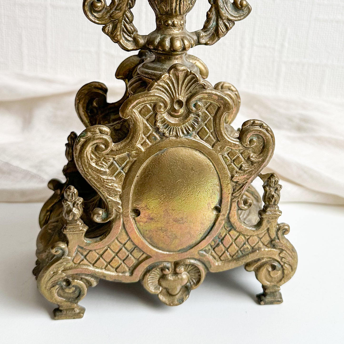 Ornate Bronze Candelabra