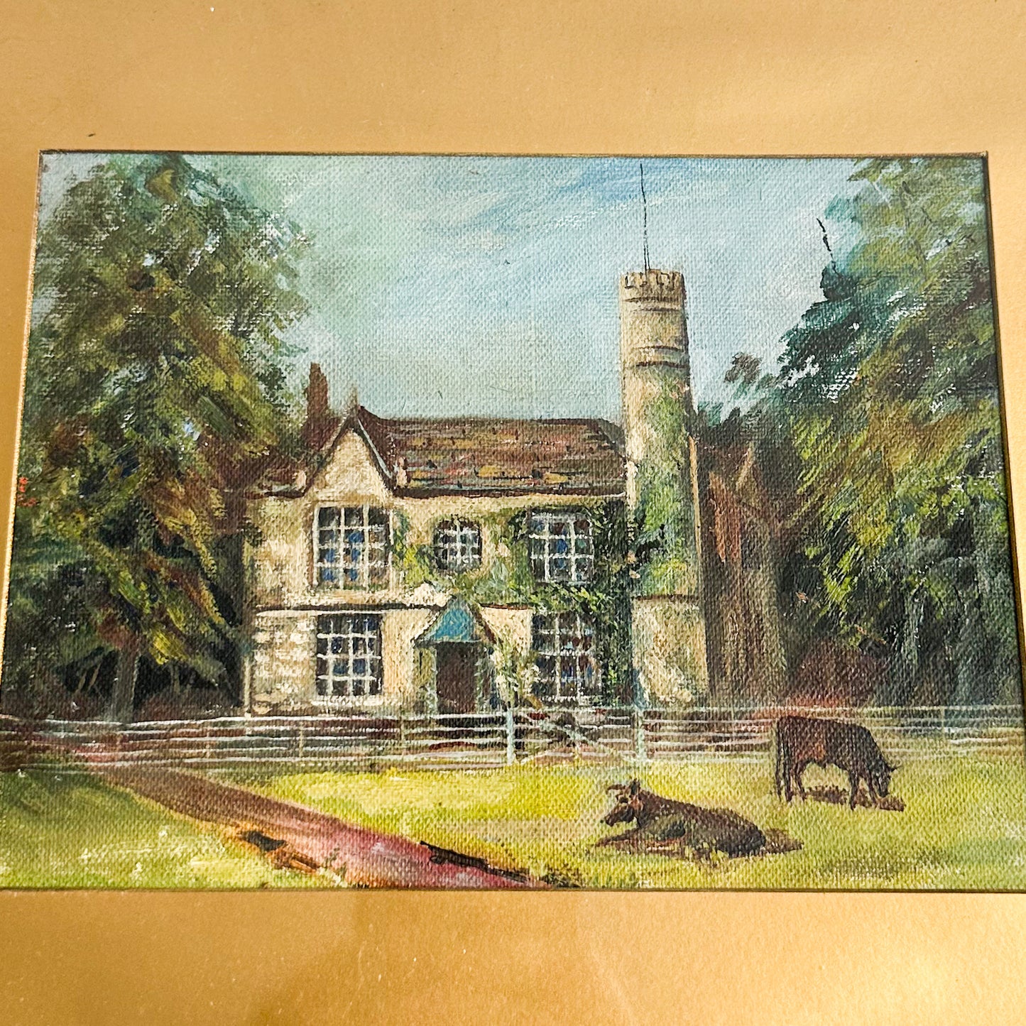 Lynch Farm Oil Painting