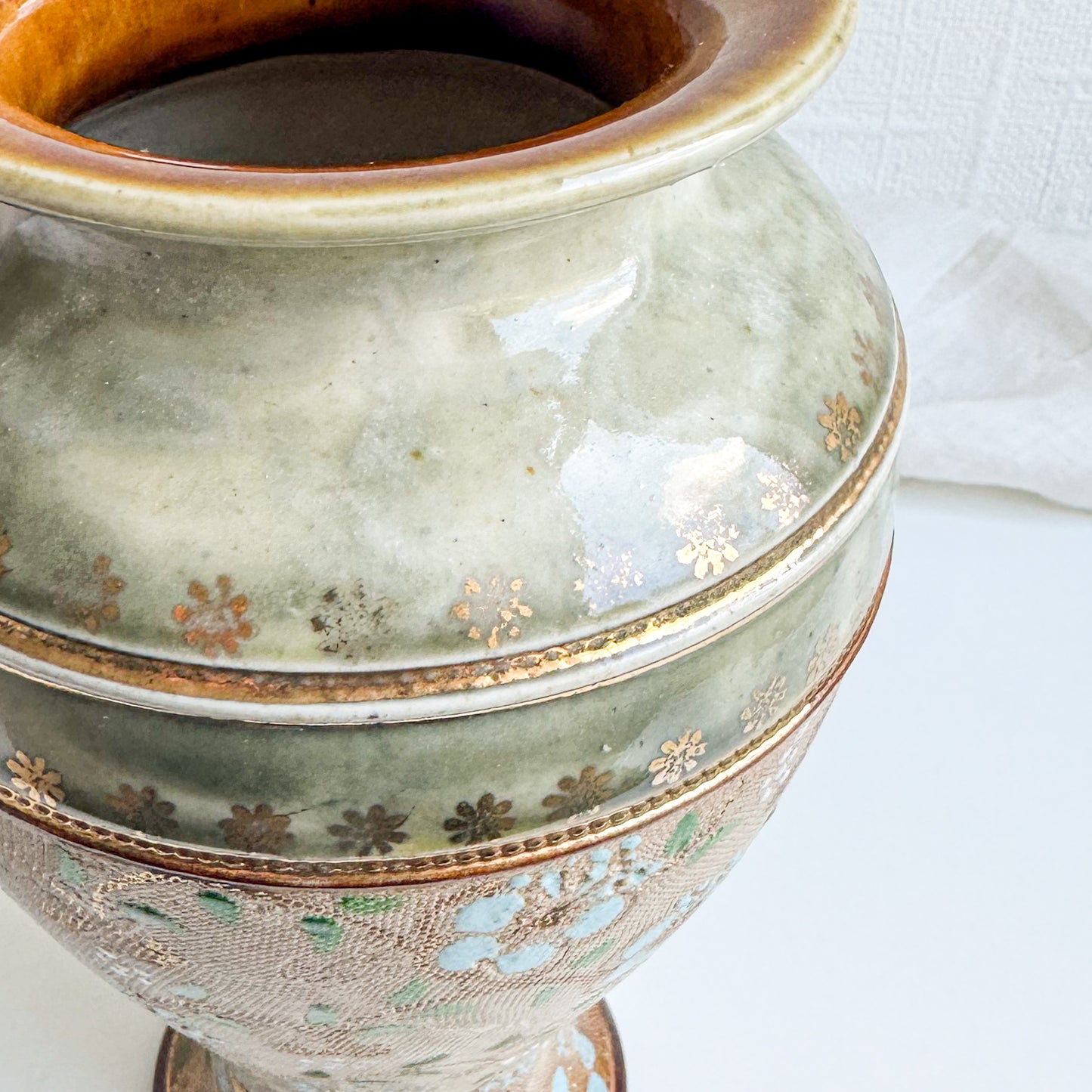 Antique Doulton Lambeth Slater Vase