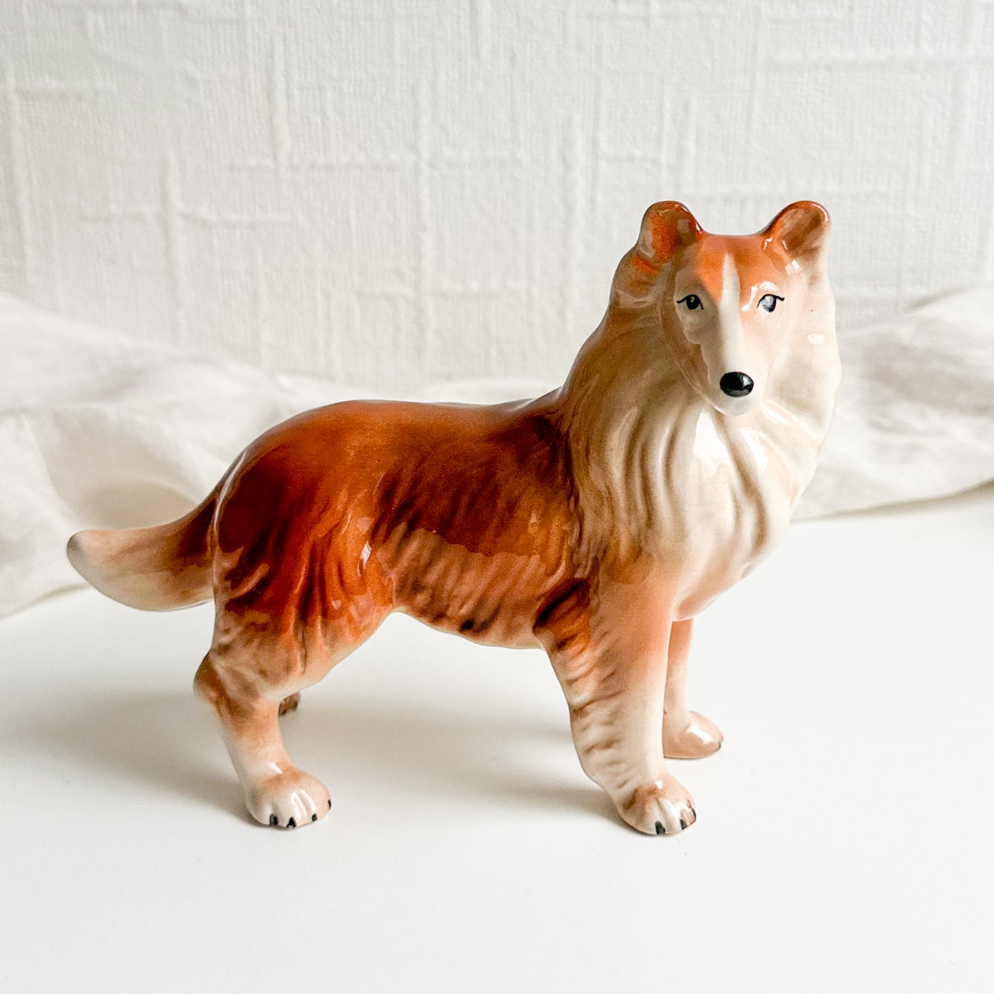 Melba Ware Collie Dog Statue