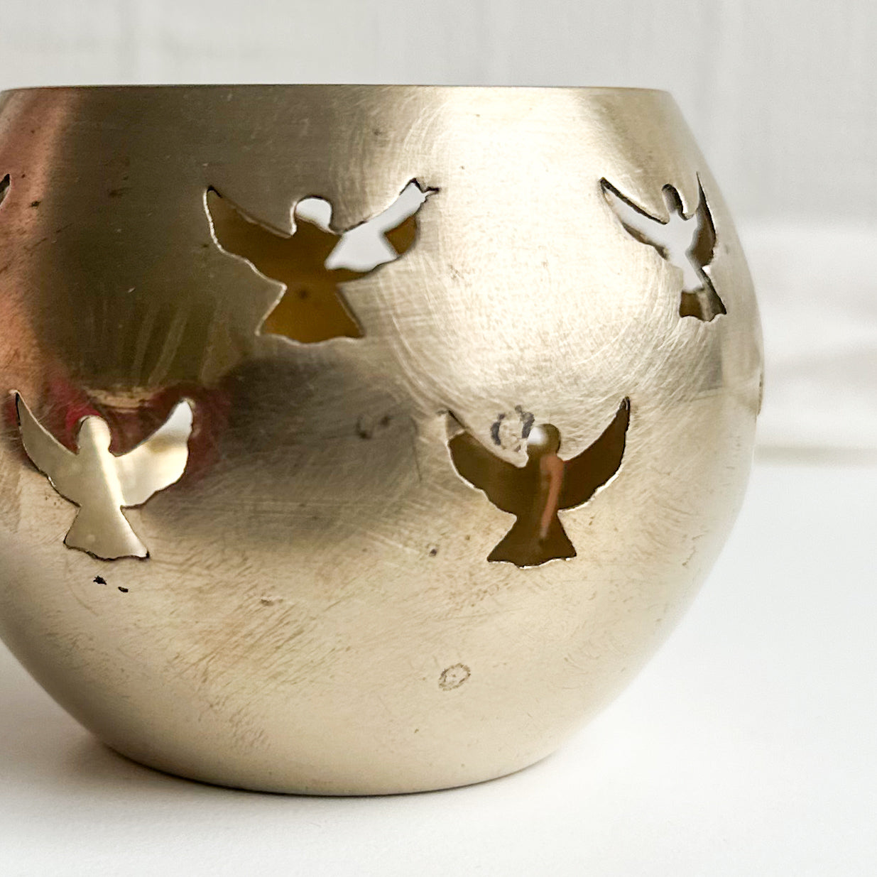 Brass Tea Light Holder