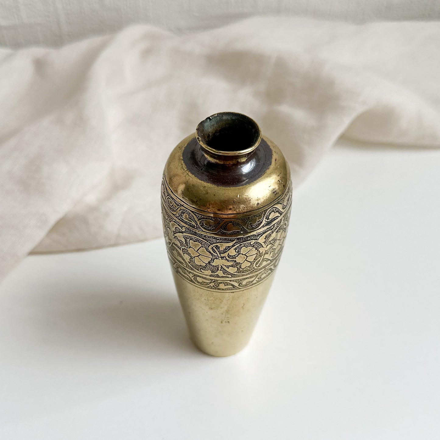 Small Brass Vase