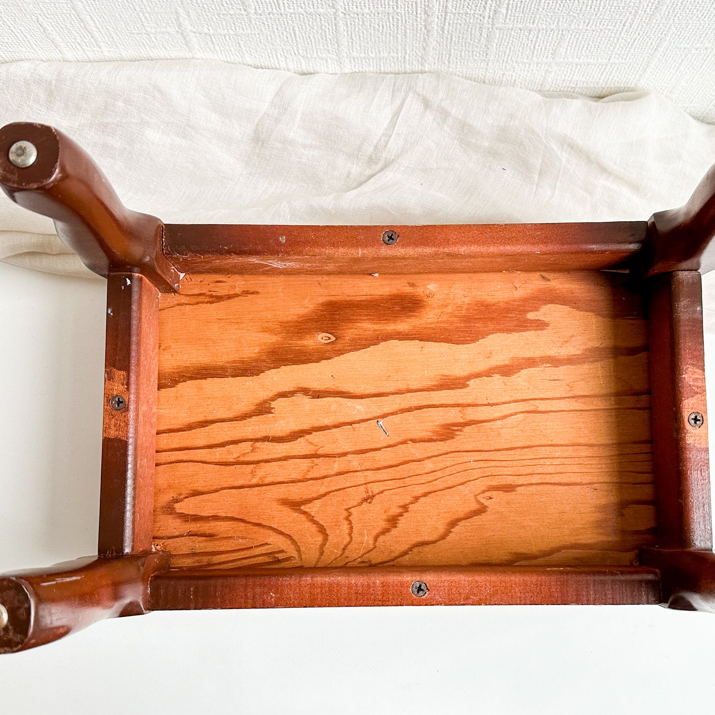 Antique Upholstered Footstool