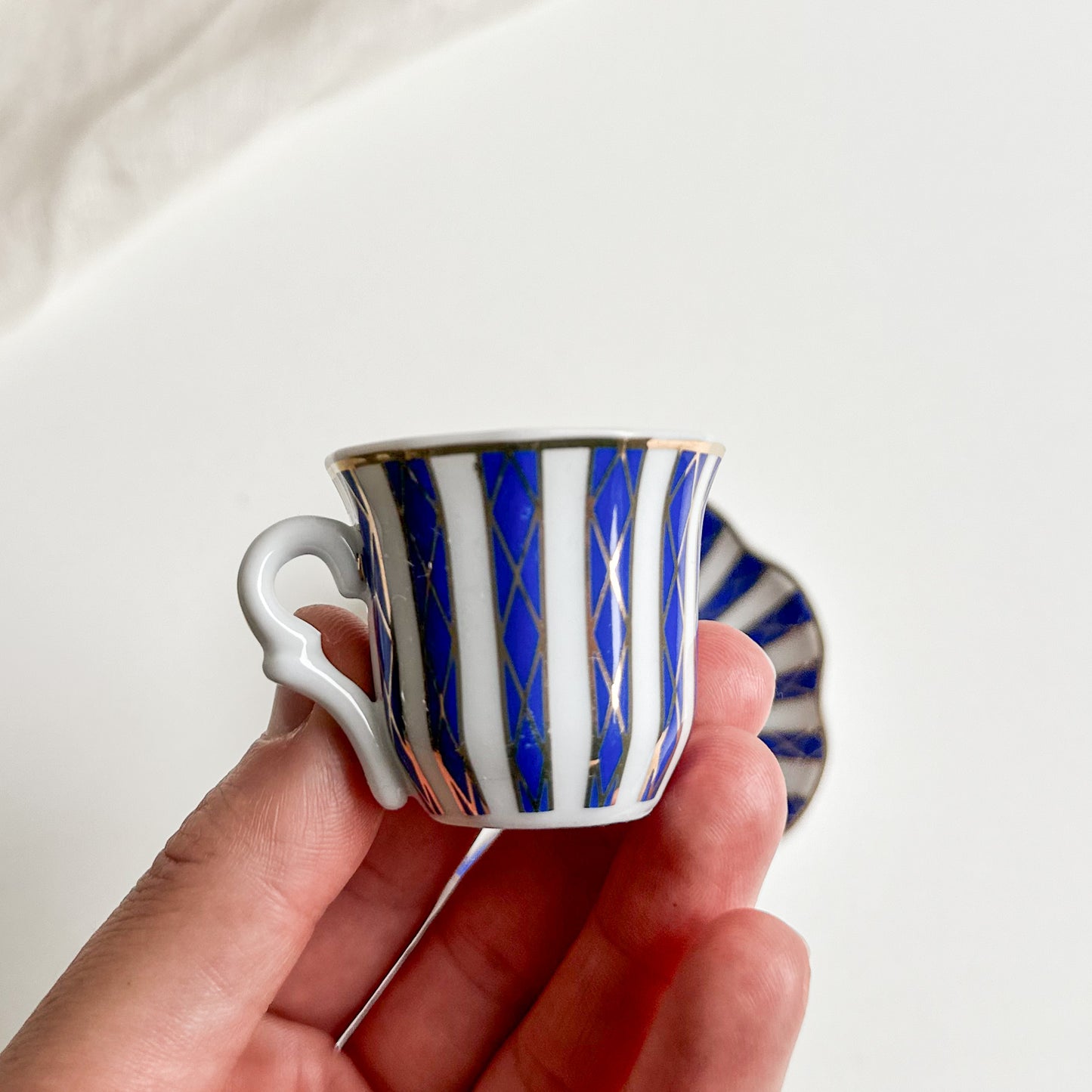 Miniature Teacup and Saucer