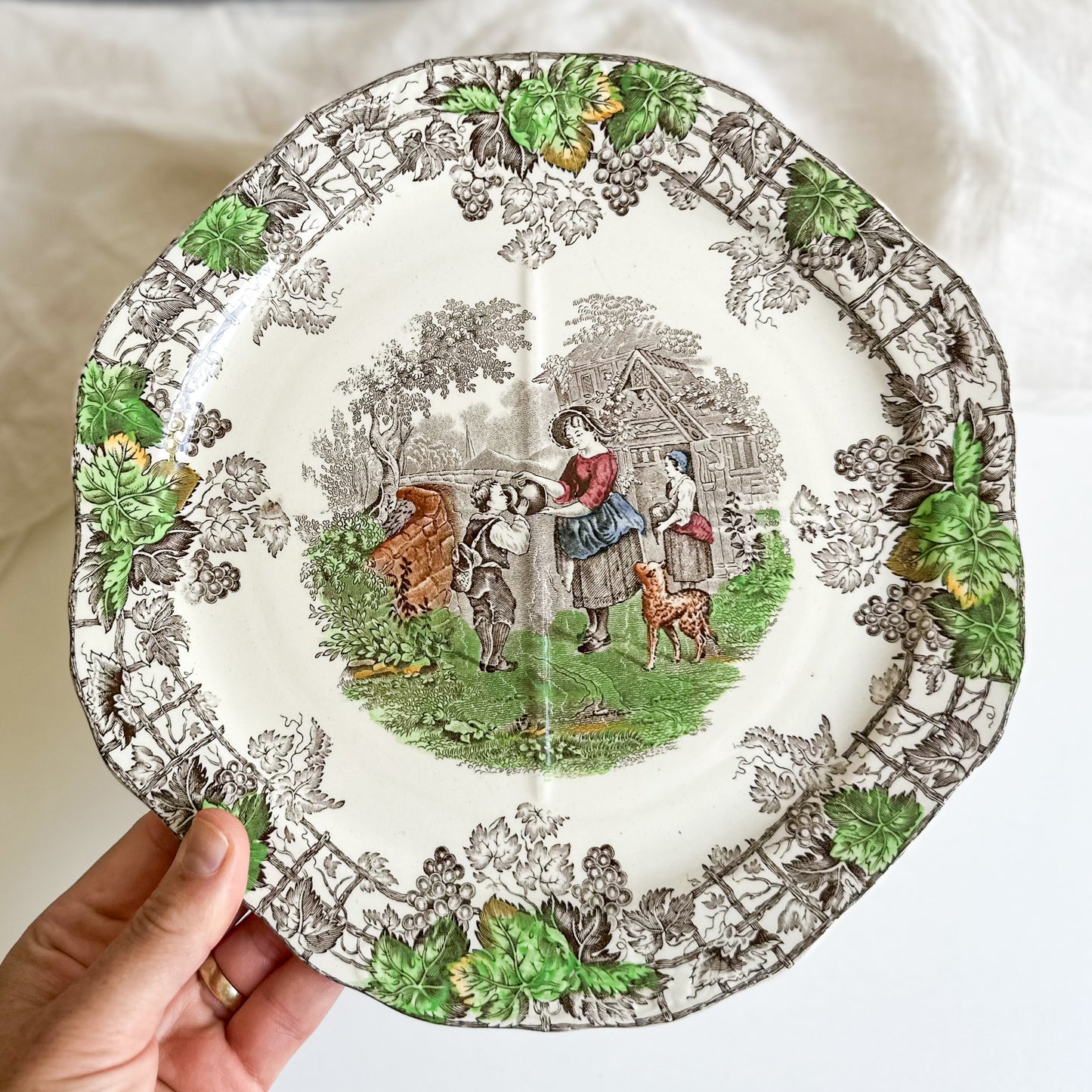 Copeland Spode’s Byron Sandwich Plate