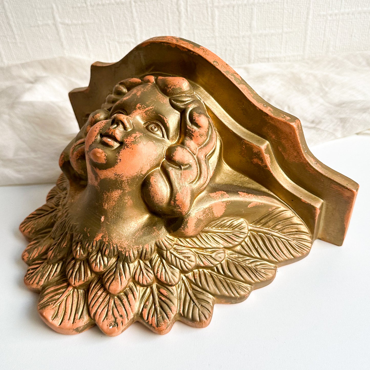 Floating Cherub Wall Shelf
