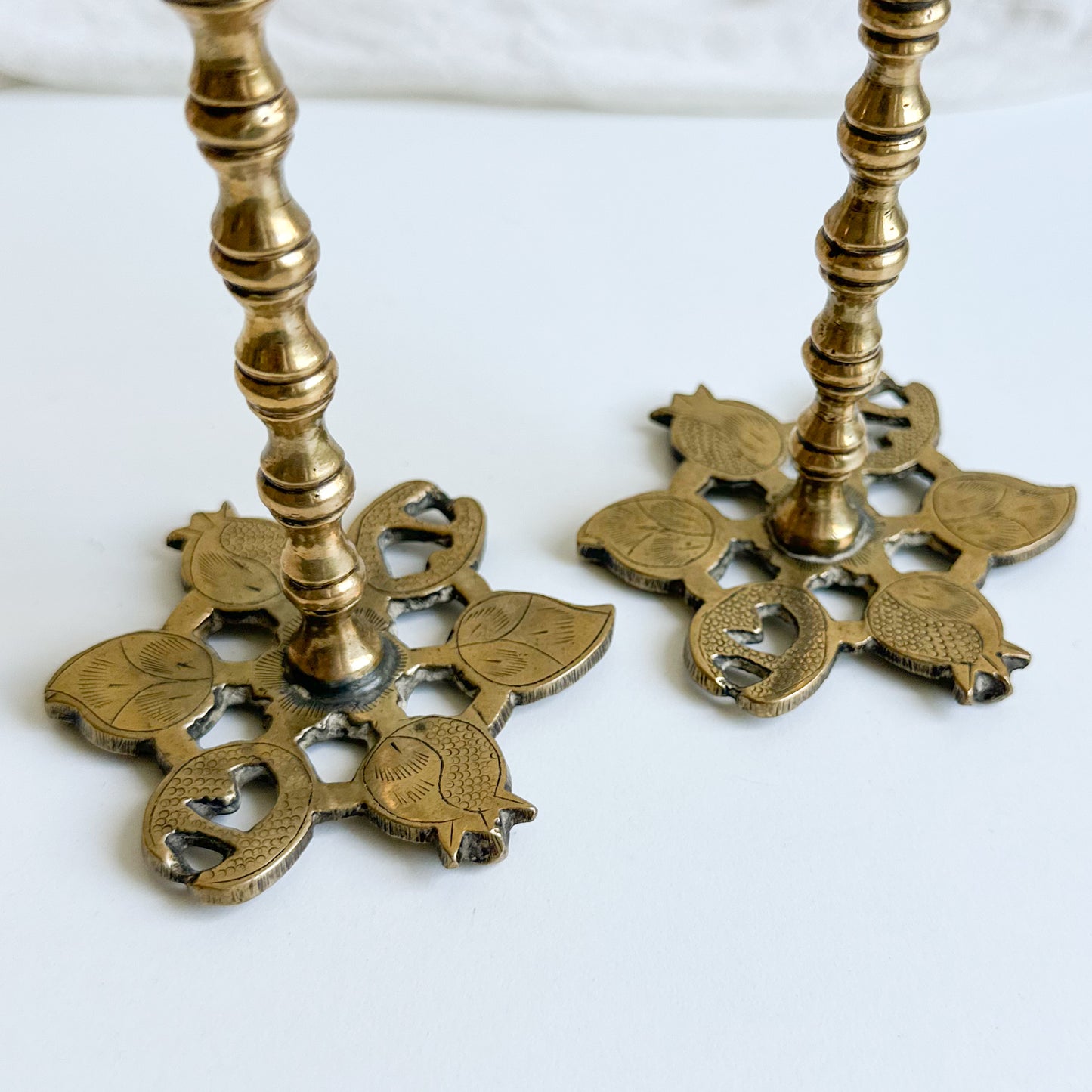 Pair of Brass Candlesticks