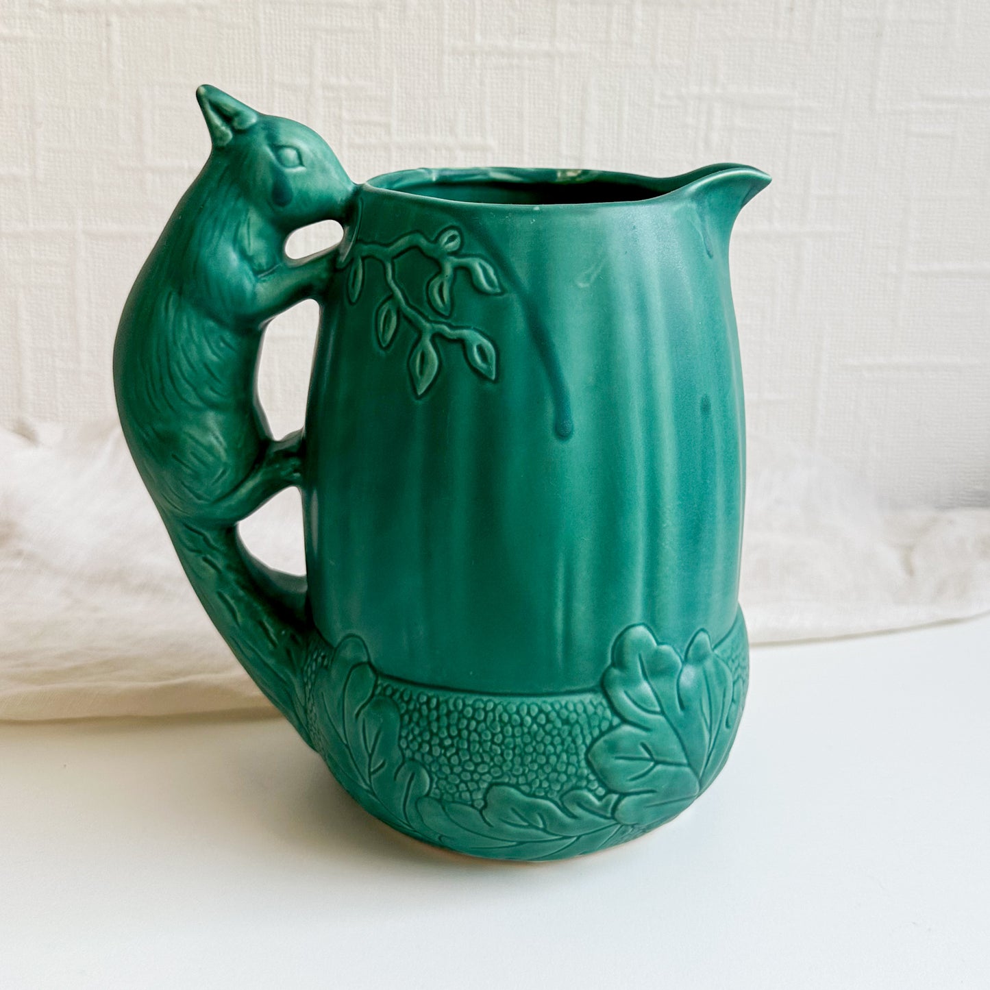 Acorn and Squirrel Jug by Sylvac