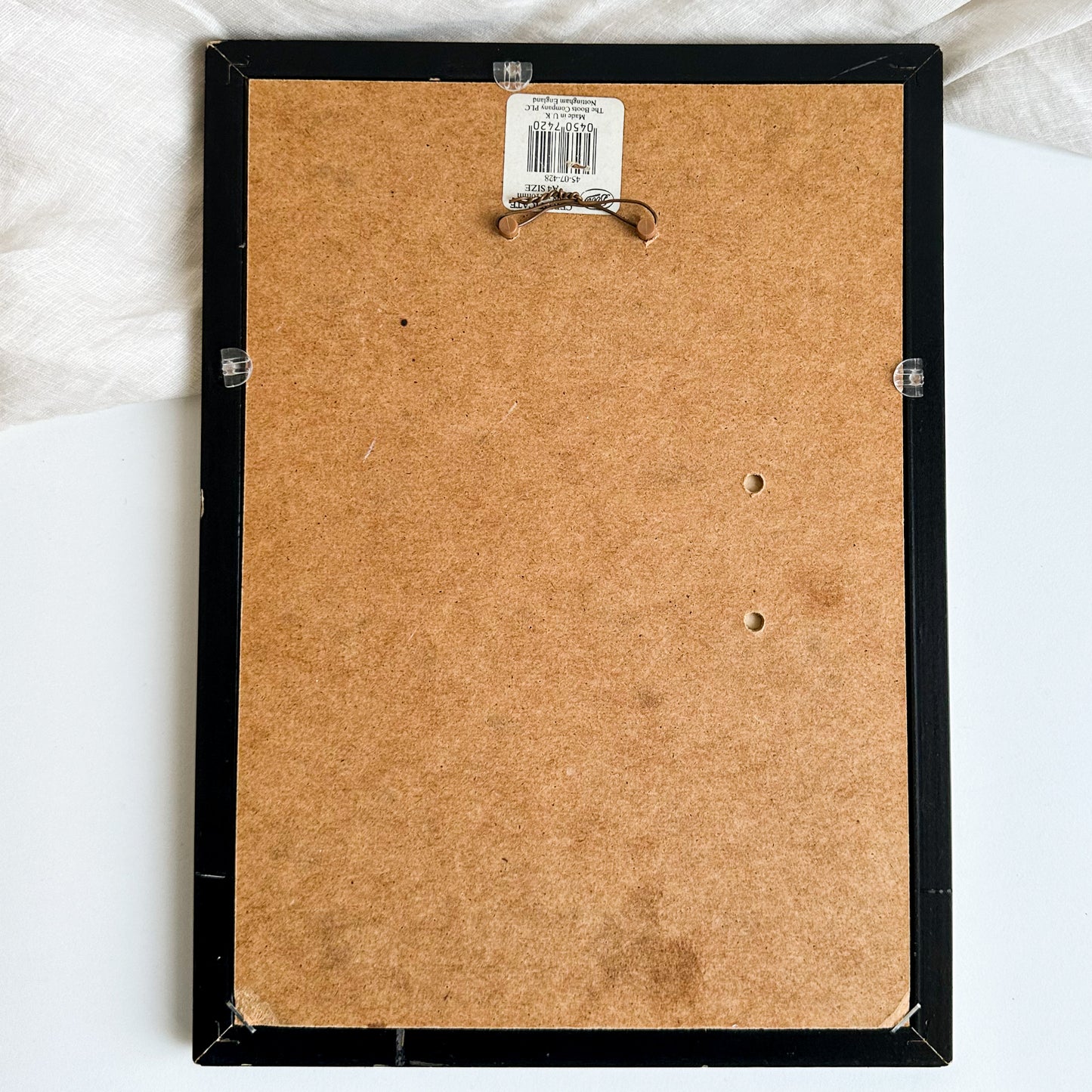 Framed Floral Embroidery