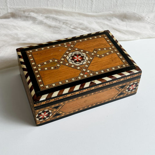 Spanish Wooden Inlay Box