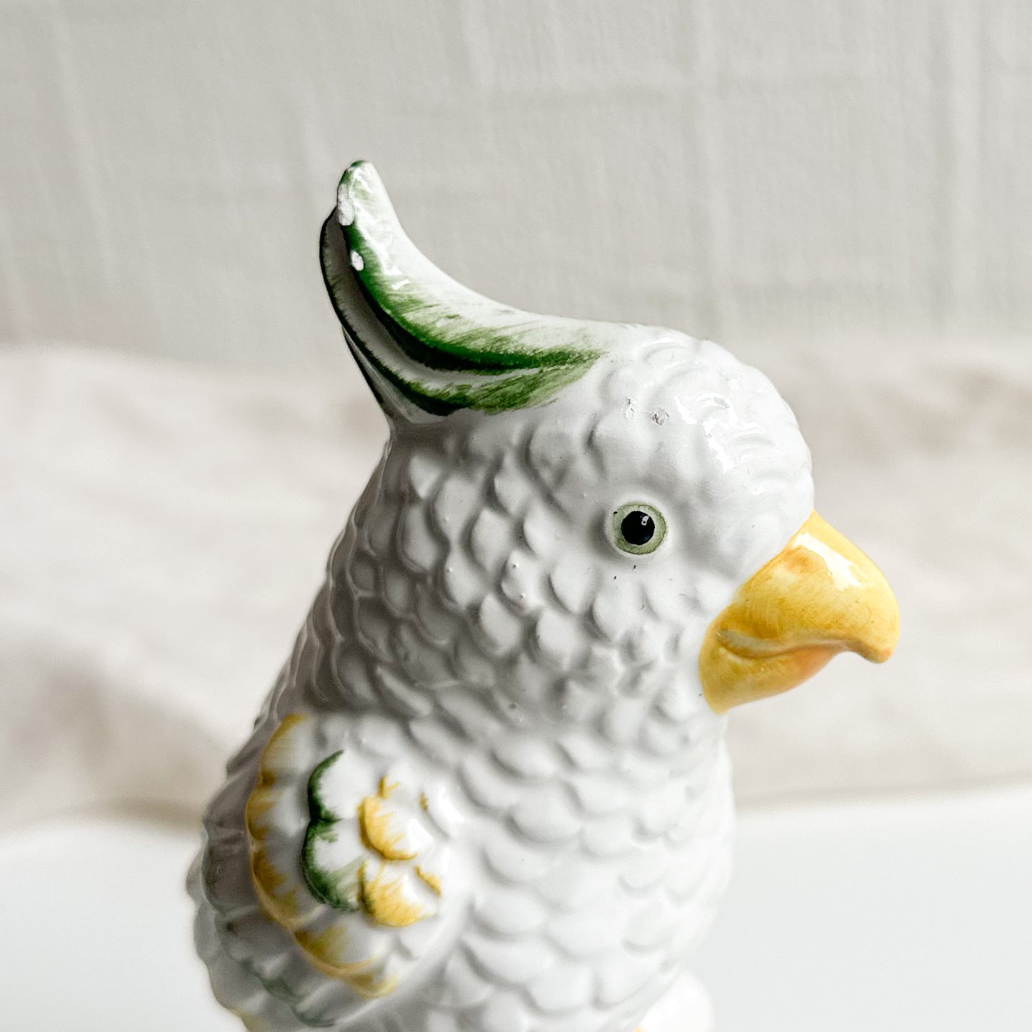 Italian Cockatoo Figurine