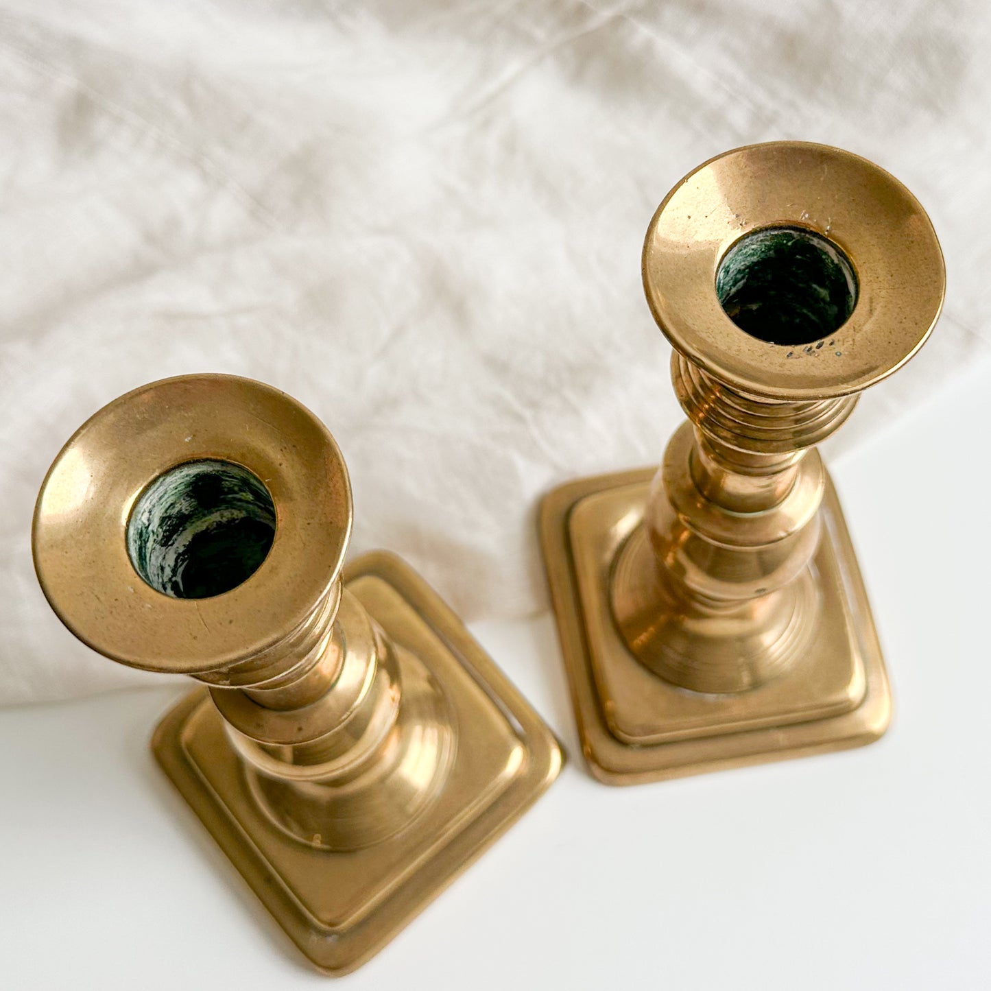 Pair of Brass Candlesticks