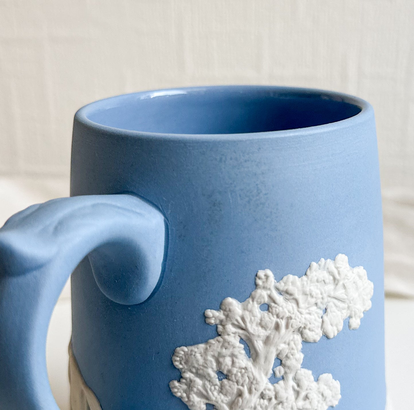 Blue Jasperware Mug by Dudson Hanley