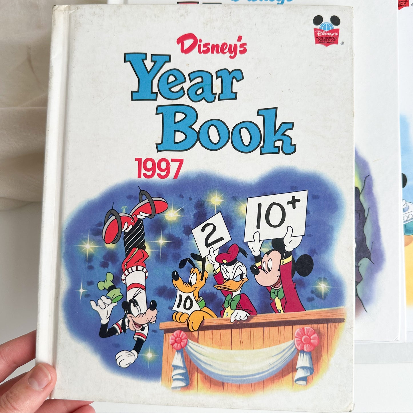 Lot of 9 Disney Year Books