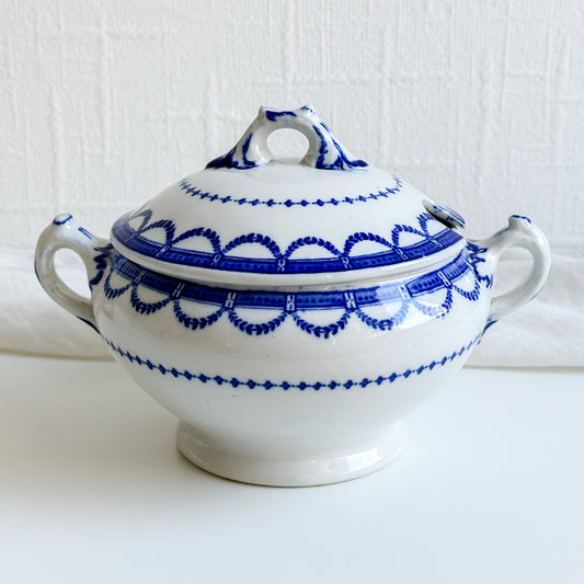 Antique Lidded Gravy Tureen