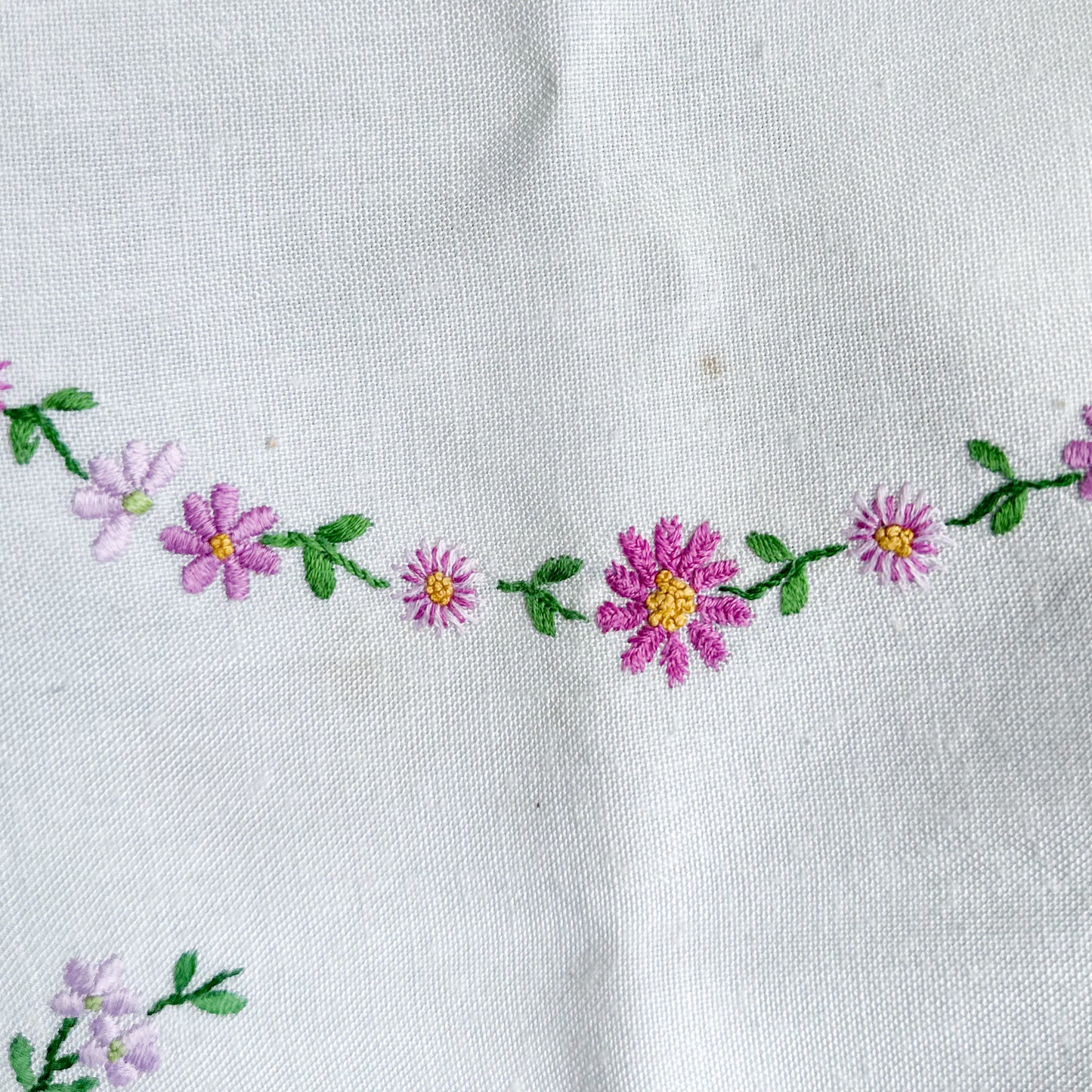 Hand Embroidered Tablecloth