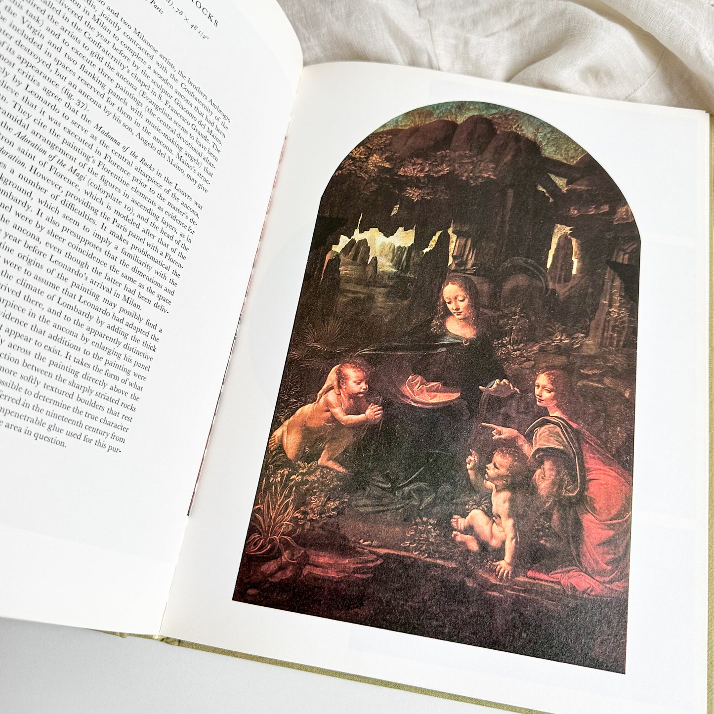 Leonardo Da Vinci Book with Coloured Plates