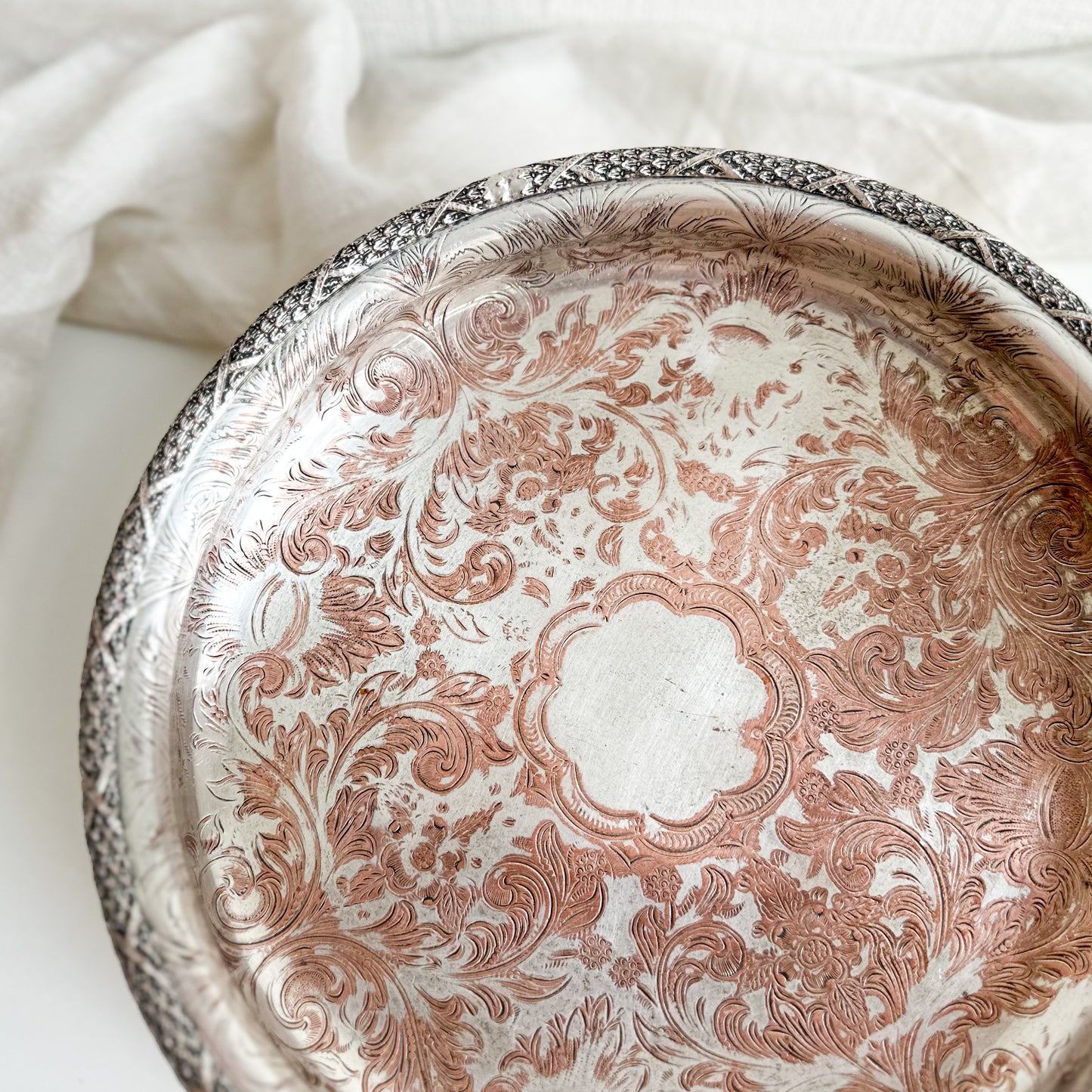 Silver Plated Pedestal Bowl