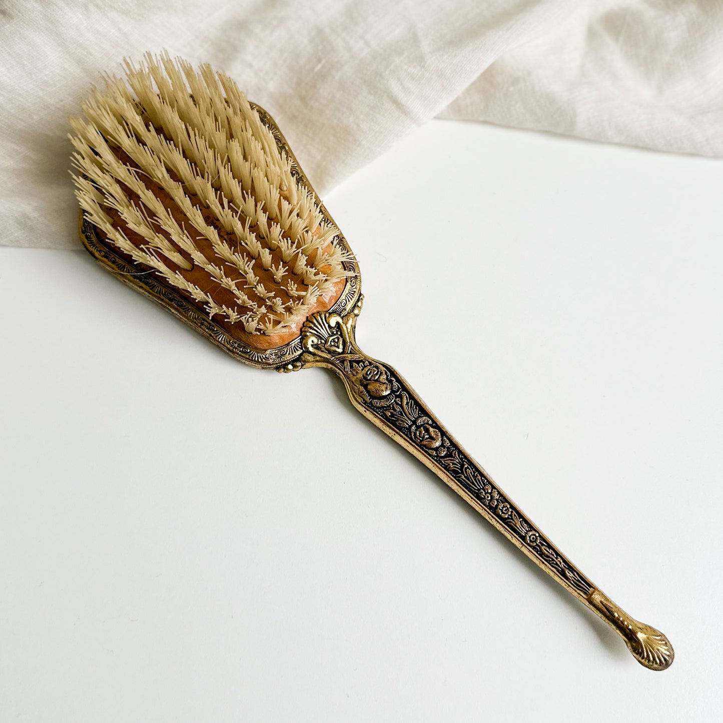 Hair Brush with Hand Embroidery