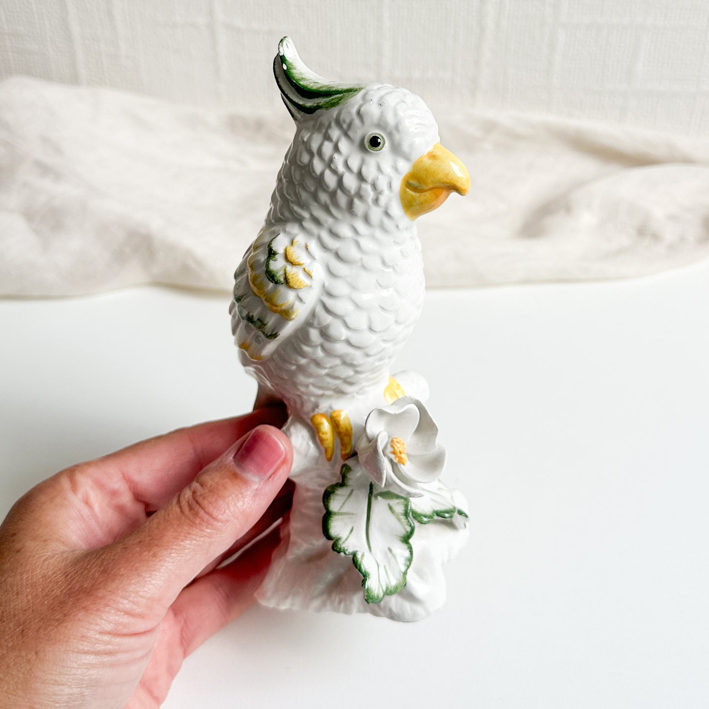 Italian Cockatoo Figurine