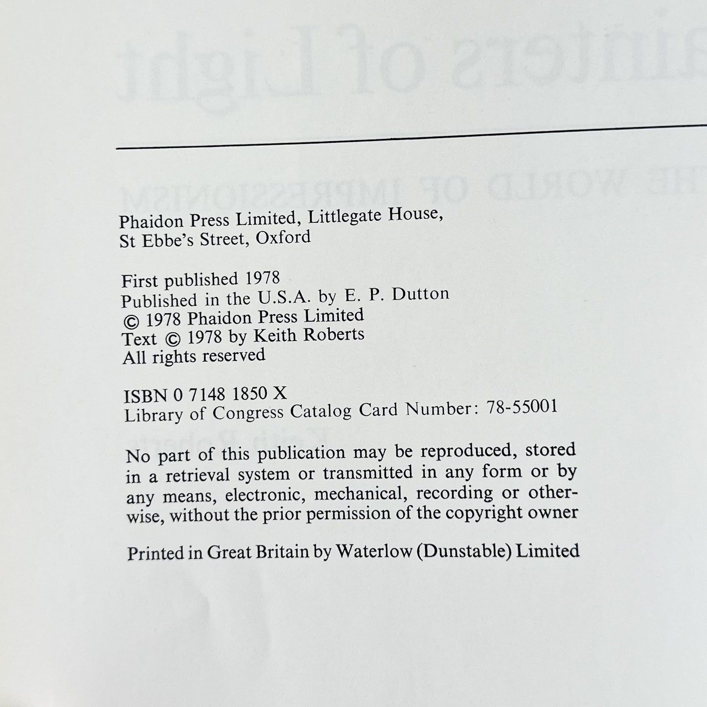 Art Book - Painters of Light