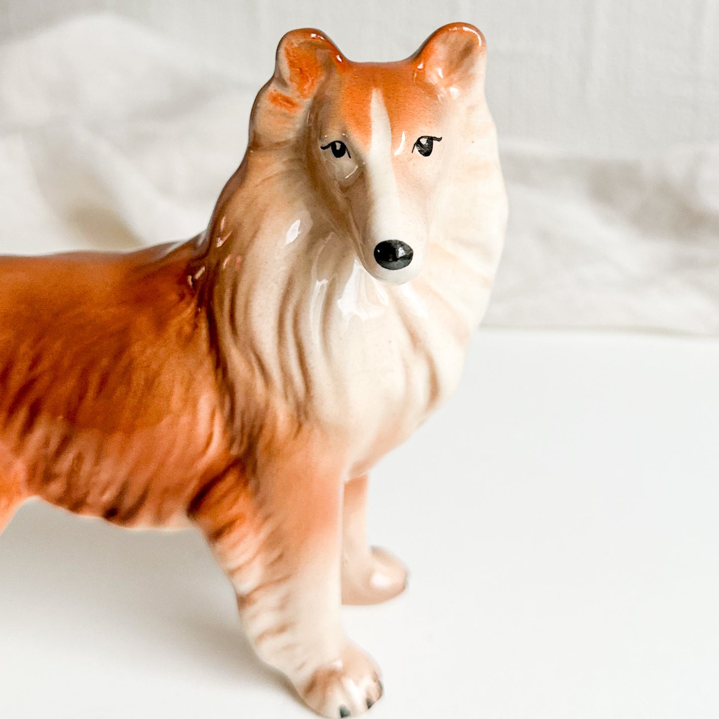 Melba Ware Collie Dog Statue