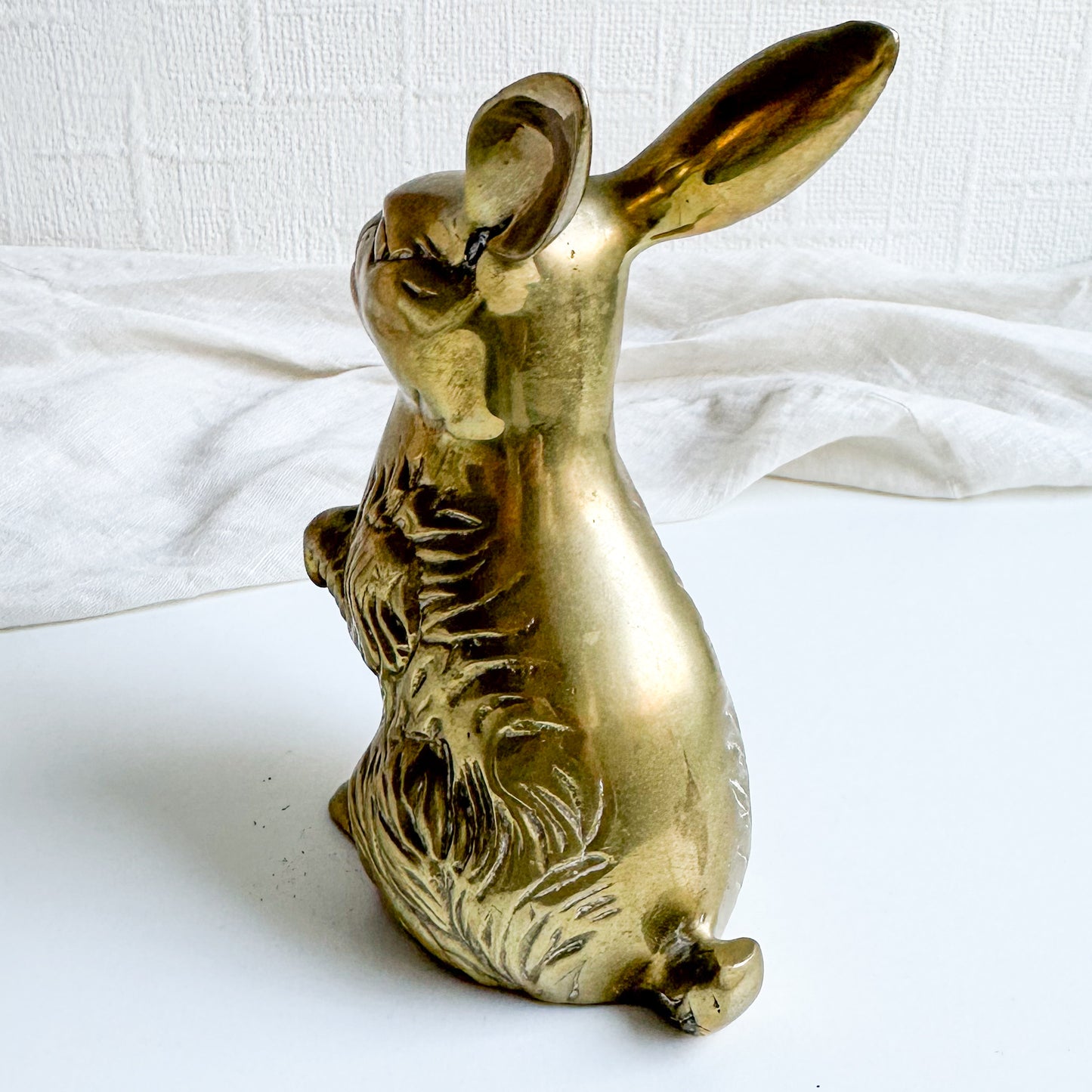 Brass Rabbit Figurine