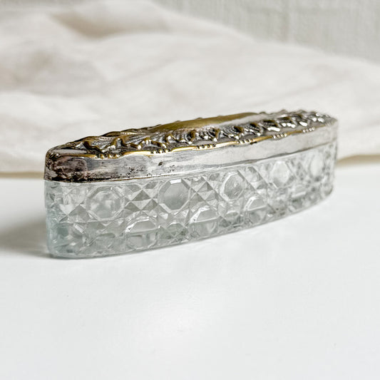 Glass Trinket Box