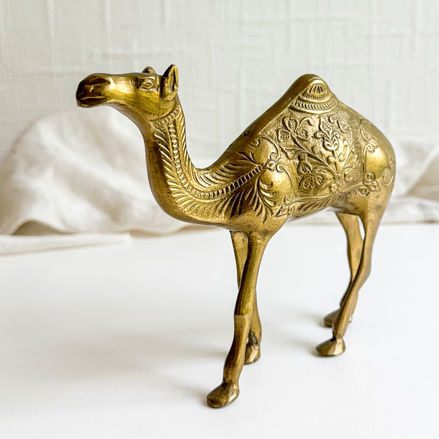 Brass Camel Figurine