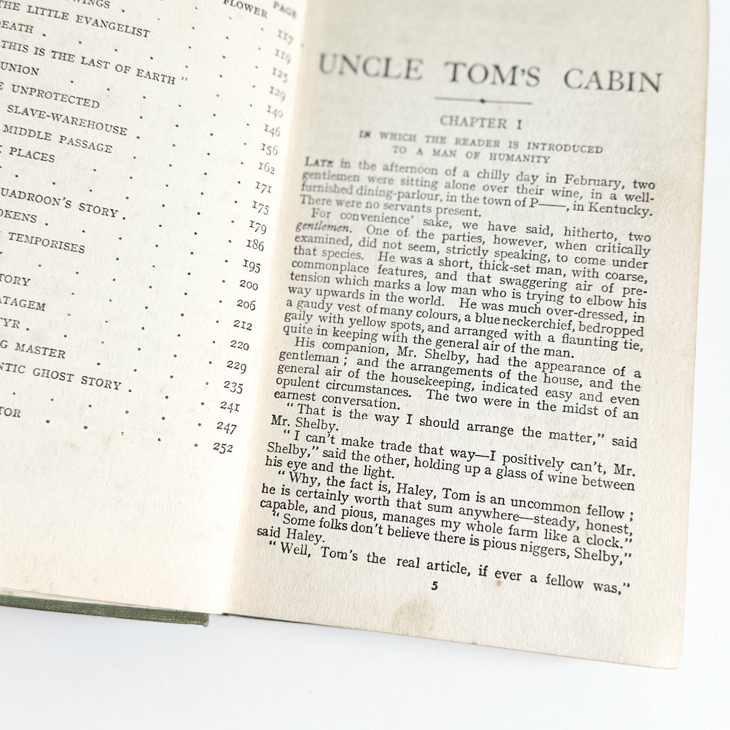 Uncle Tom’s Cabin