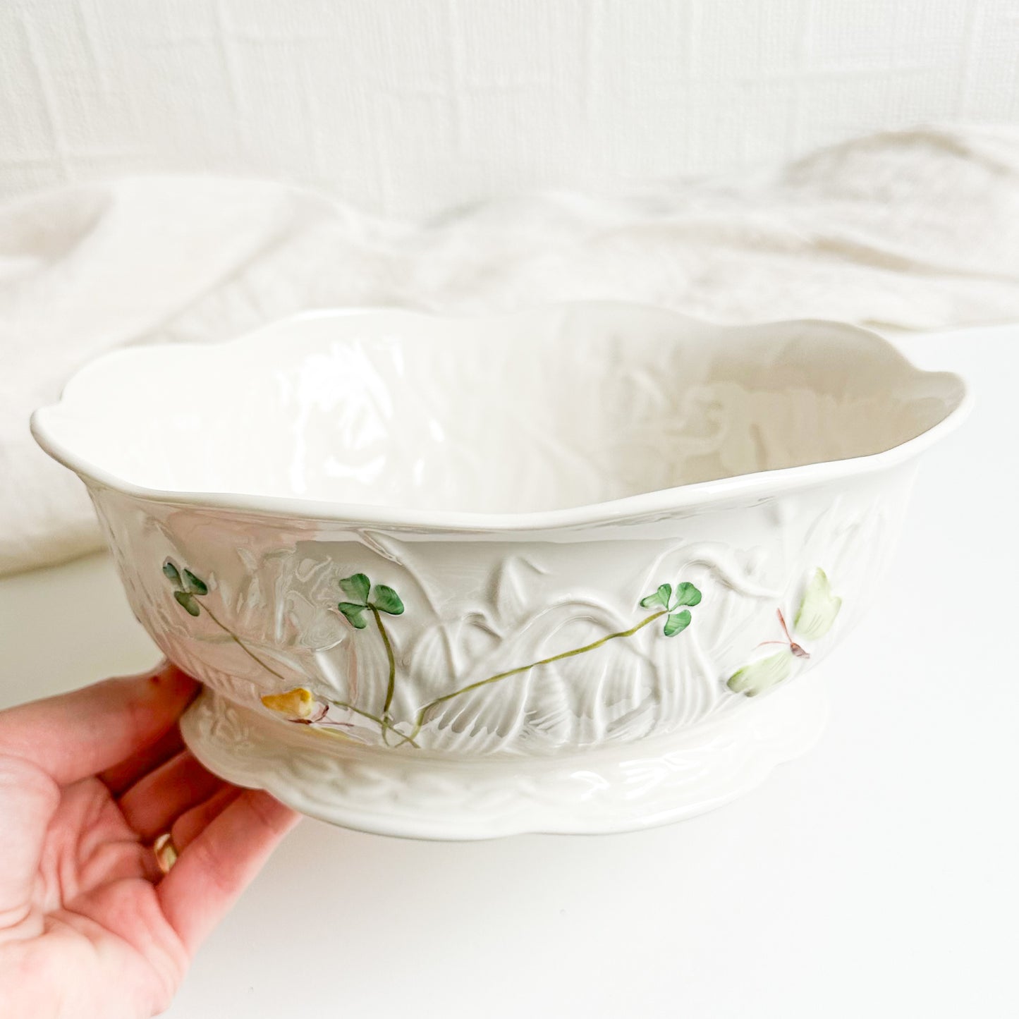 Beleek Butterfly Bowl