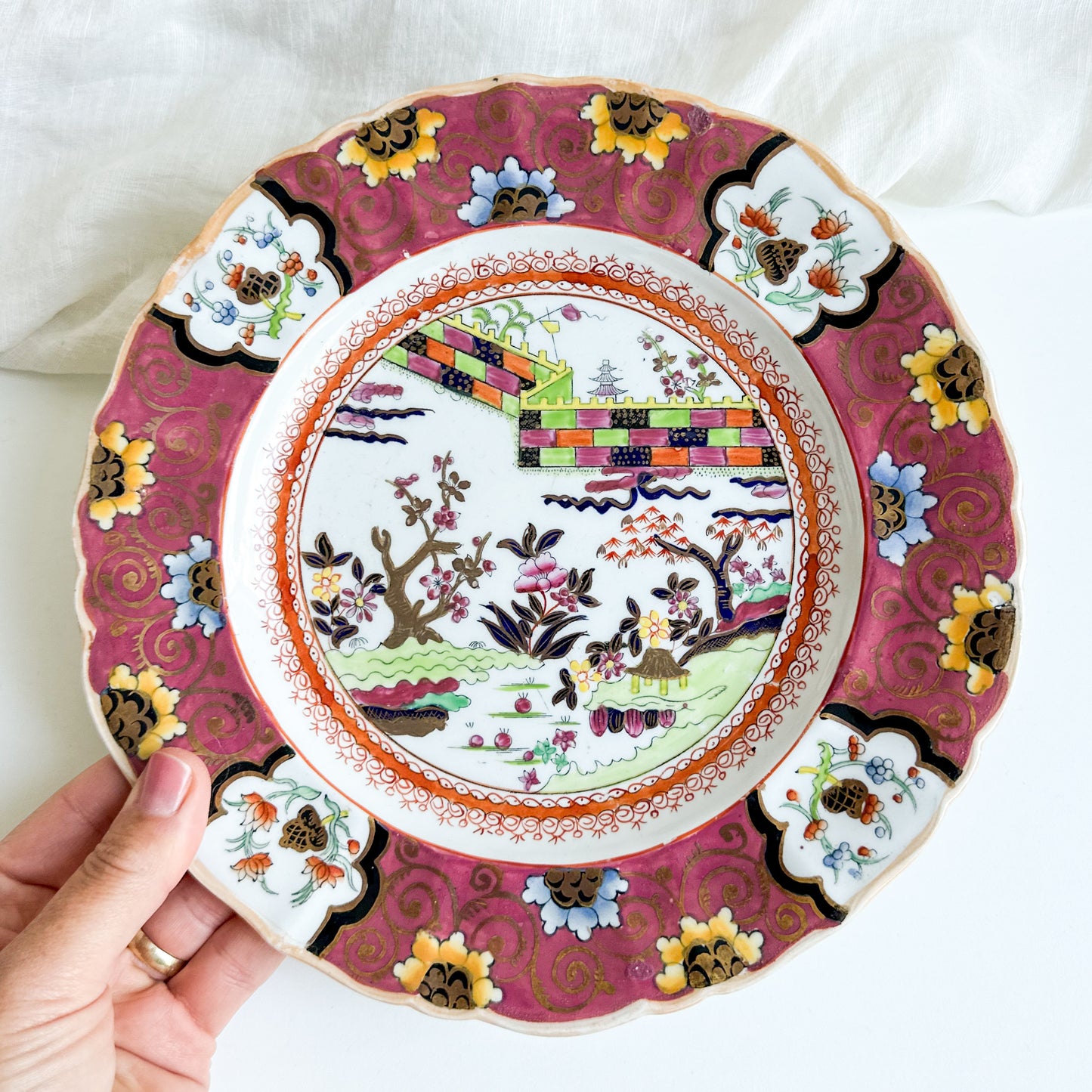 Antique MASON’S Plate