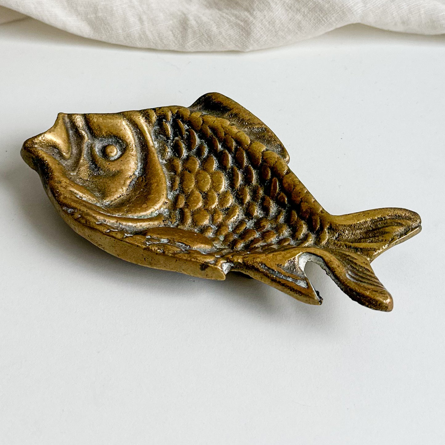 Brass Fish Trinket Dish