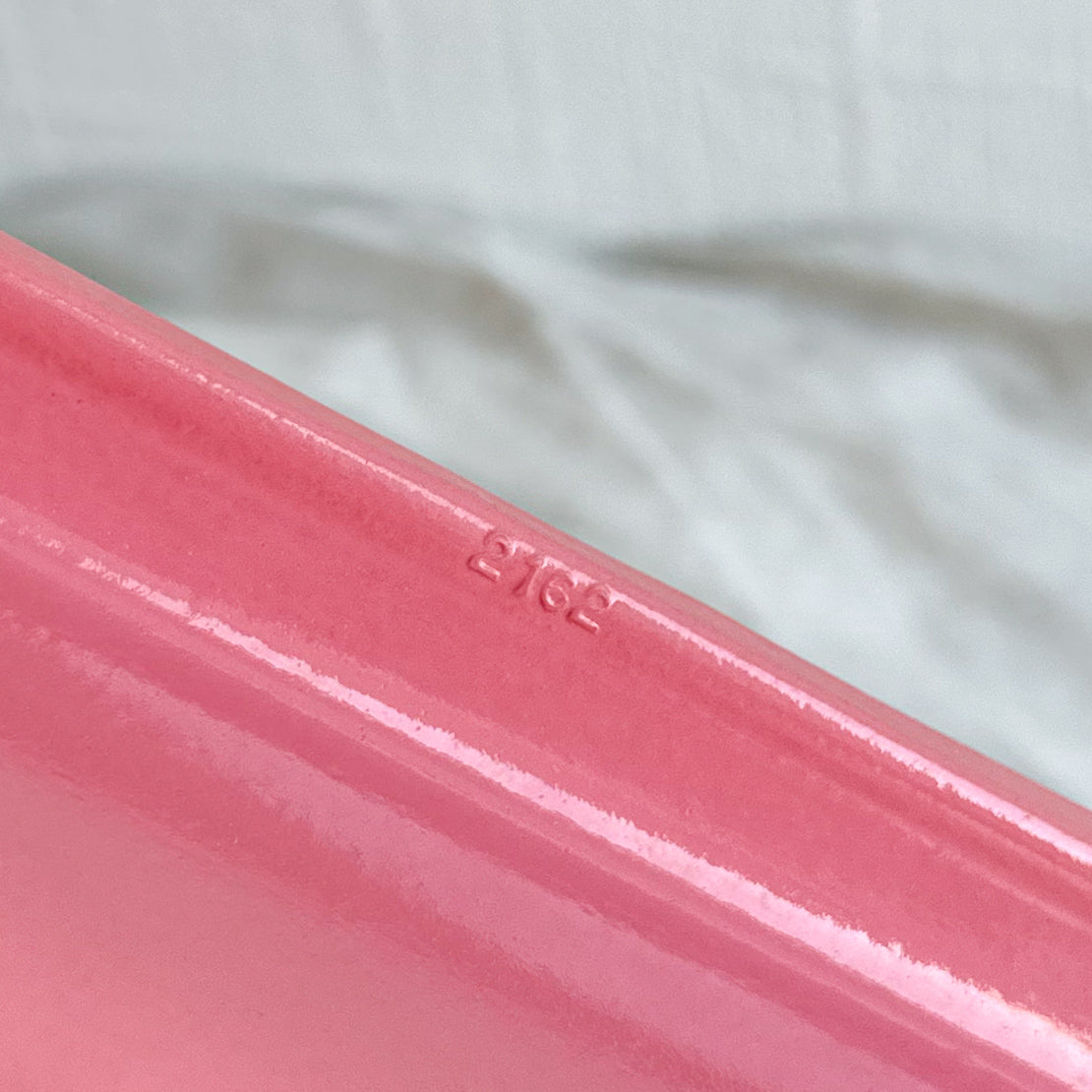 Pyrex Pink Snowflake Casserole Dish