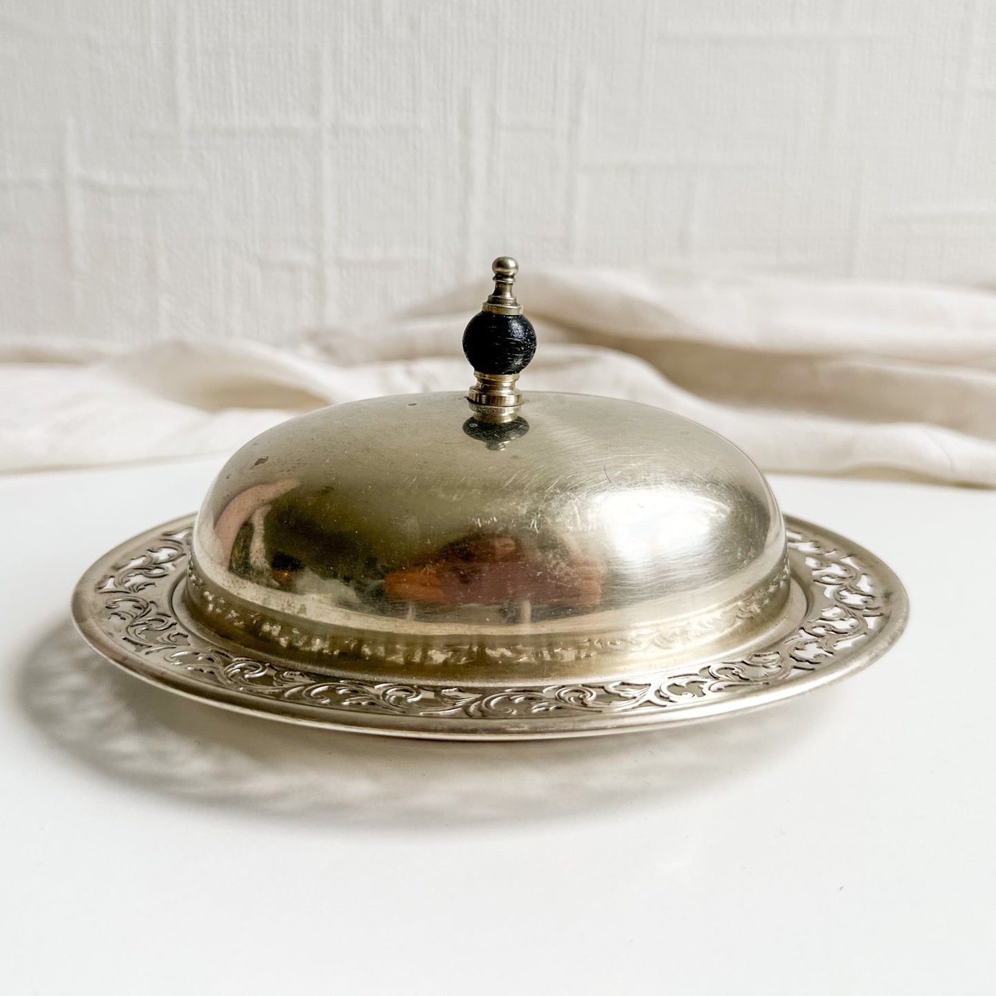 Oval Silver Plated Dish