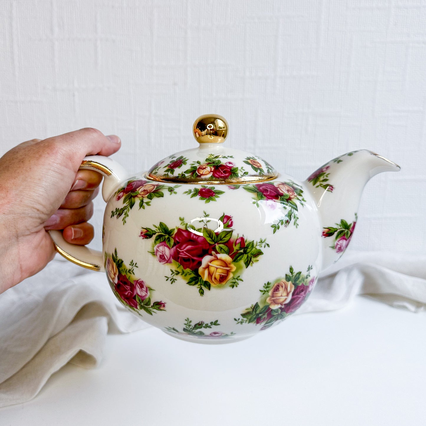 Royal Albert “Old Country Roses” Teapot