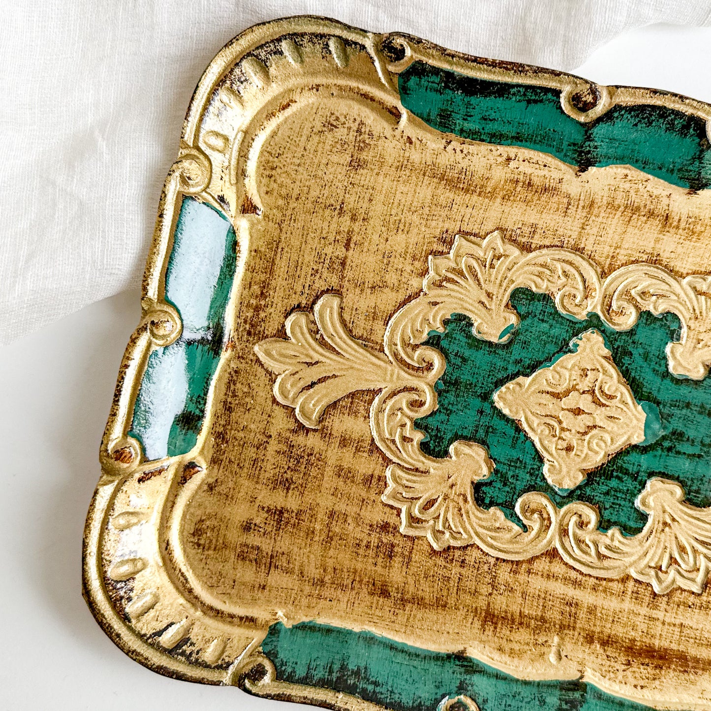 Vintage Florentine Tray