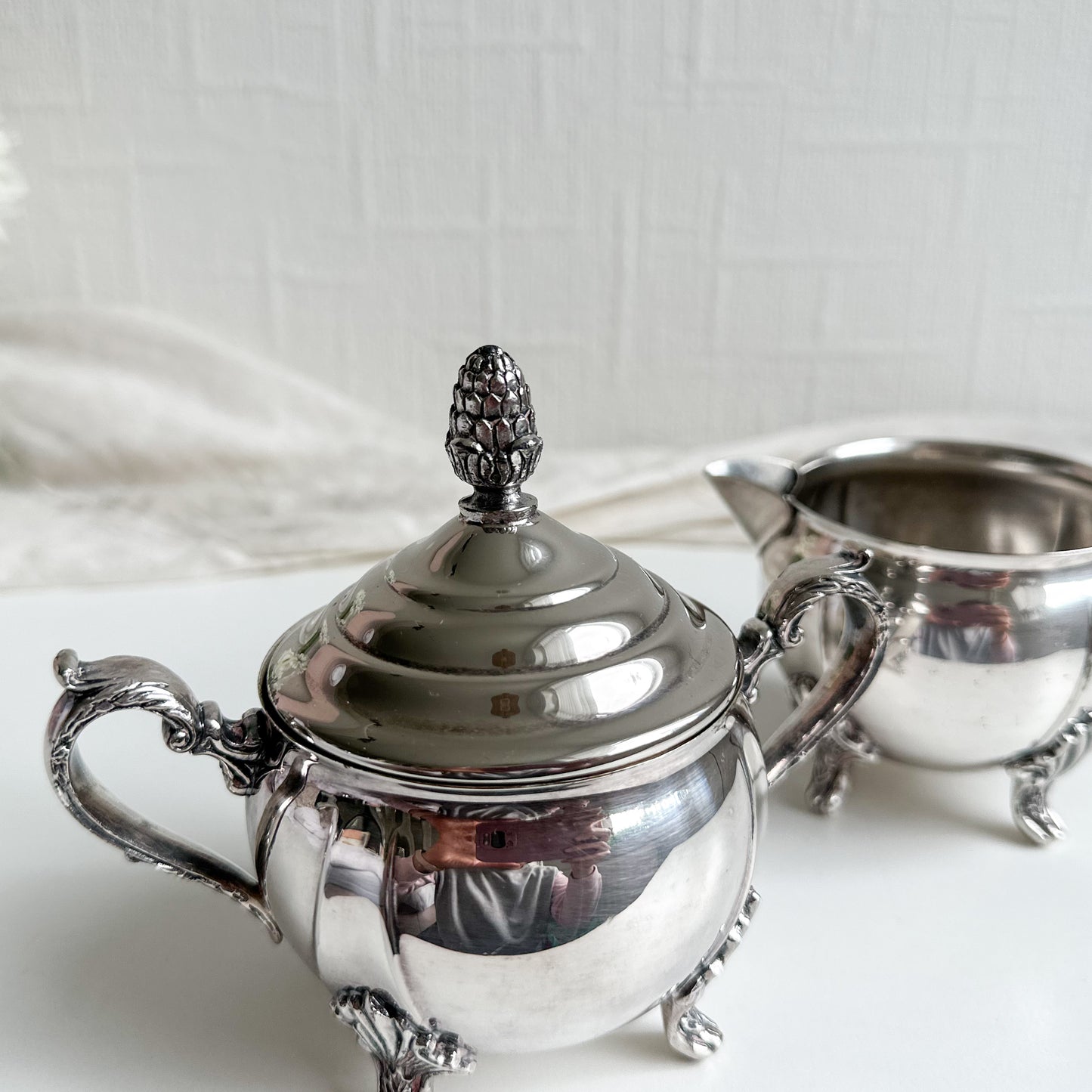 Silver Plated Teapot Set by Viners Sheffield