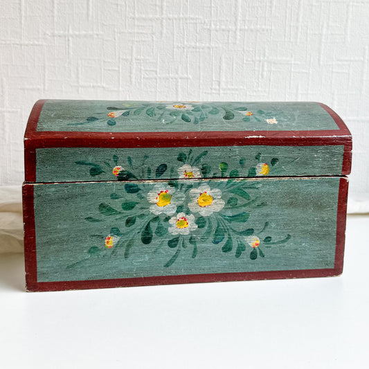 Hand Painted Wooden Box