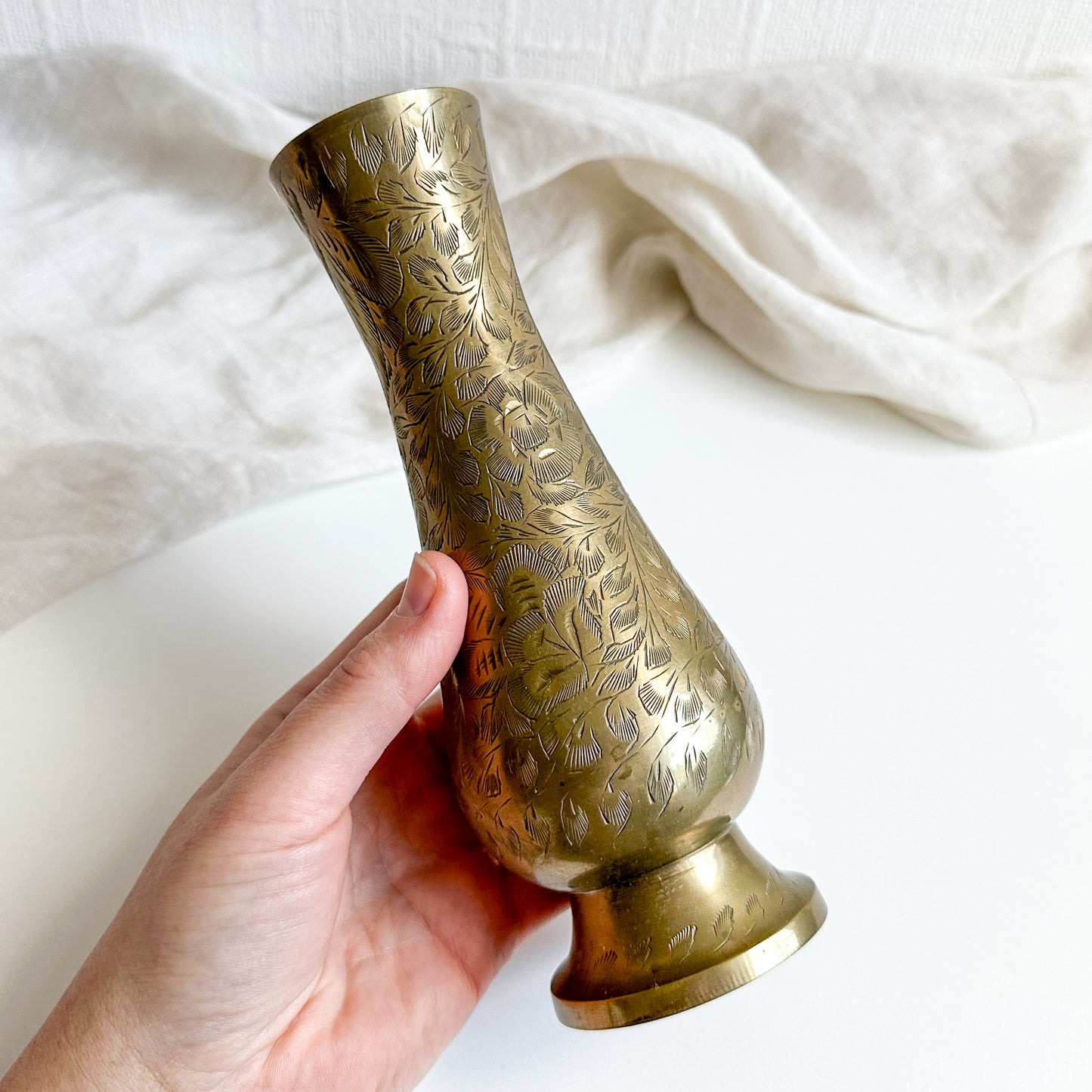 Indian Brass Vase