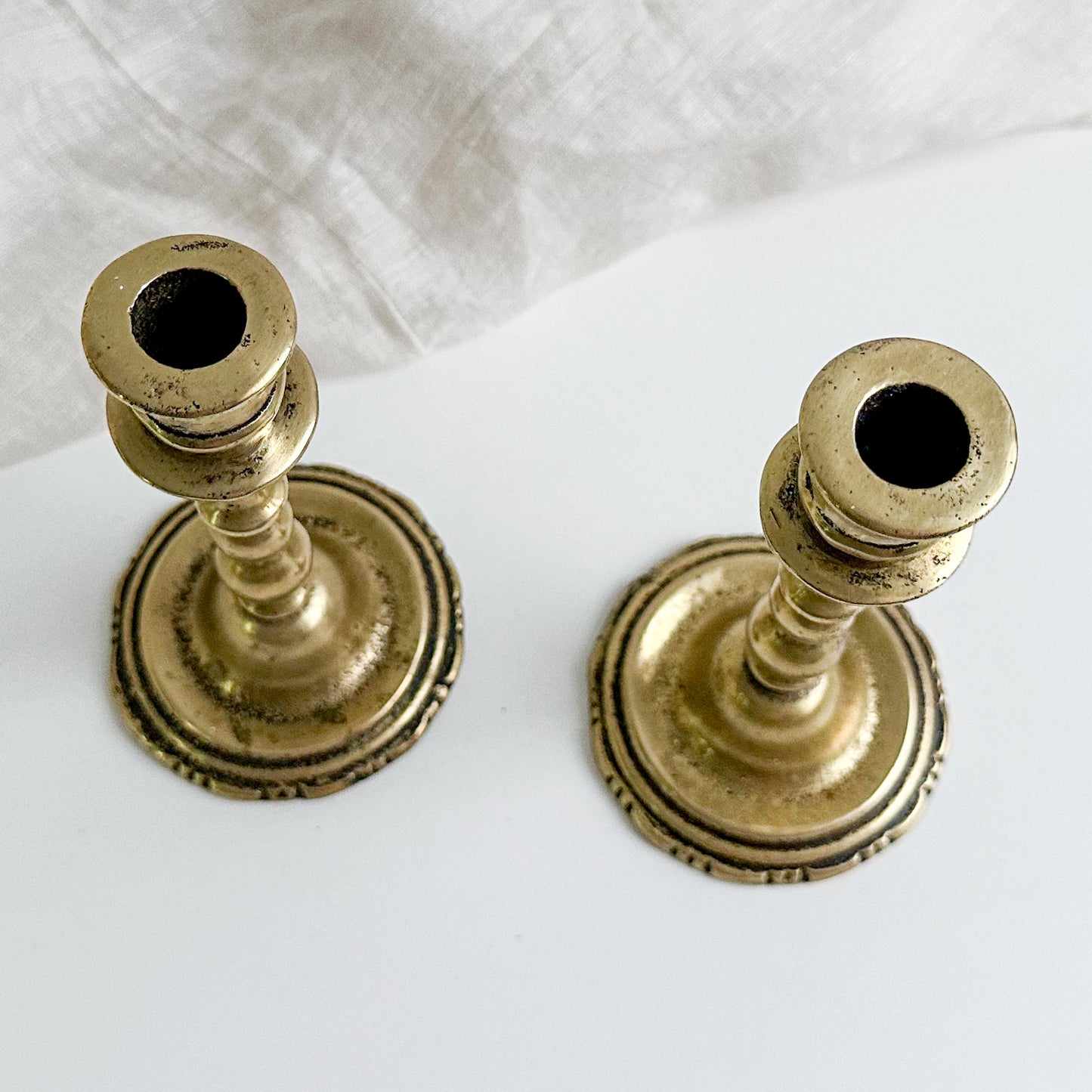 Pair of Brass Candlesticks