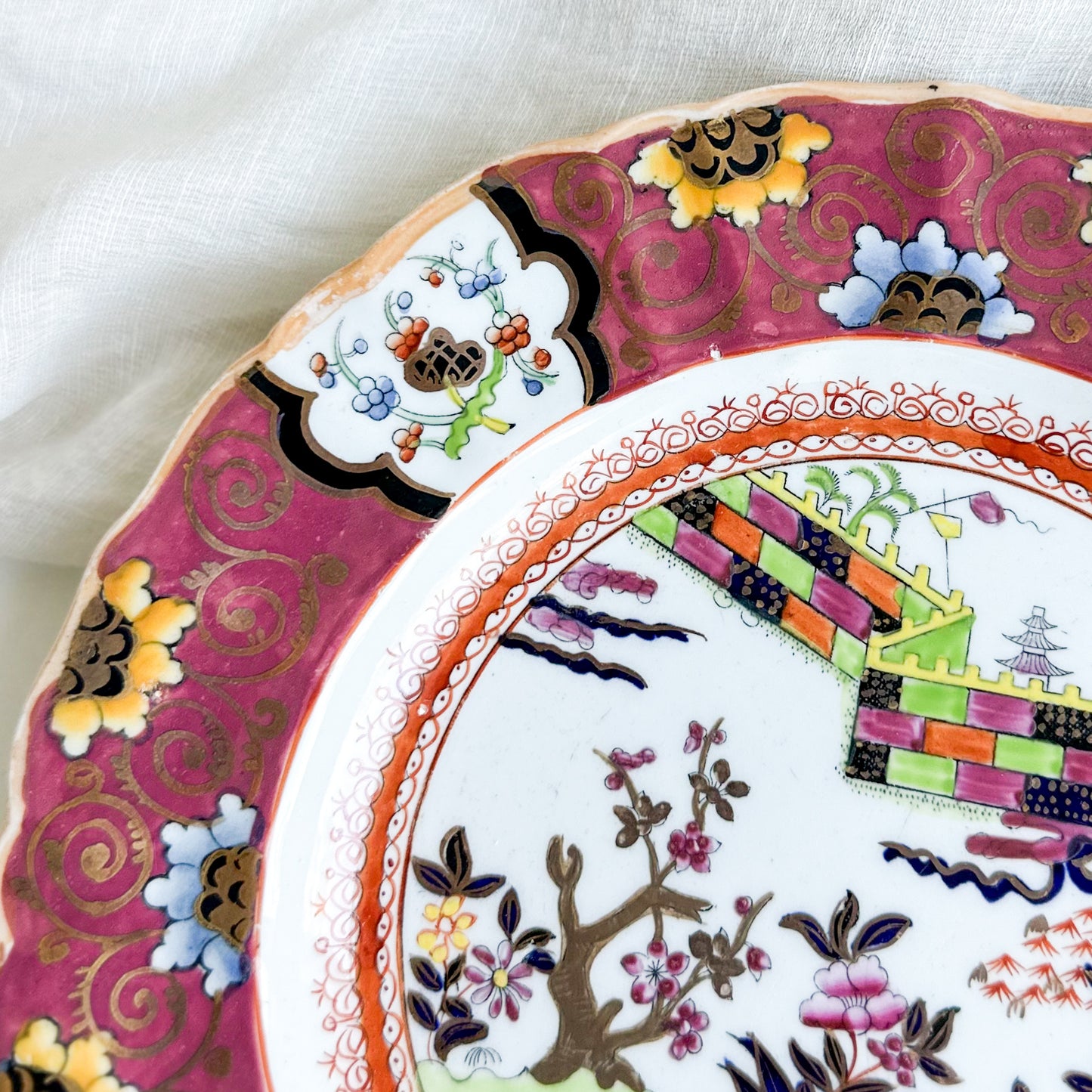 Antique MASON’S Plate