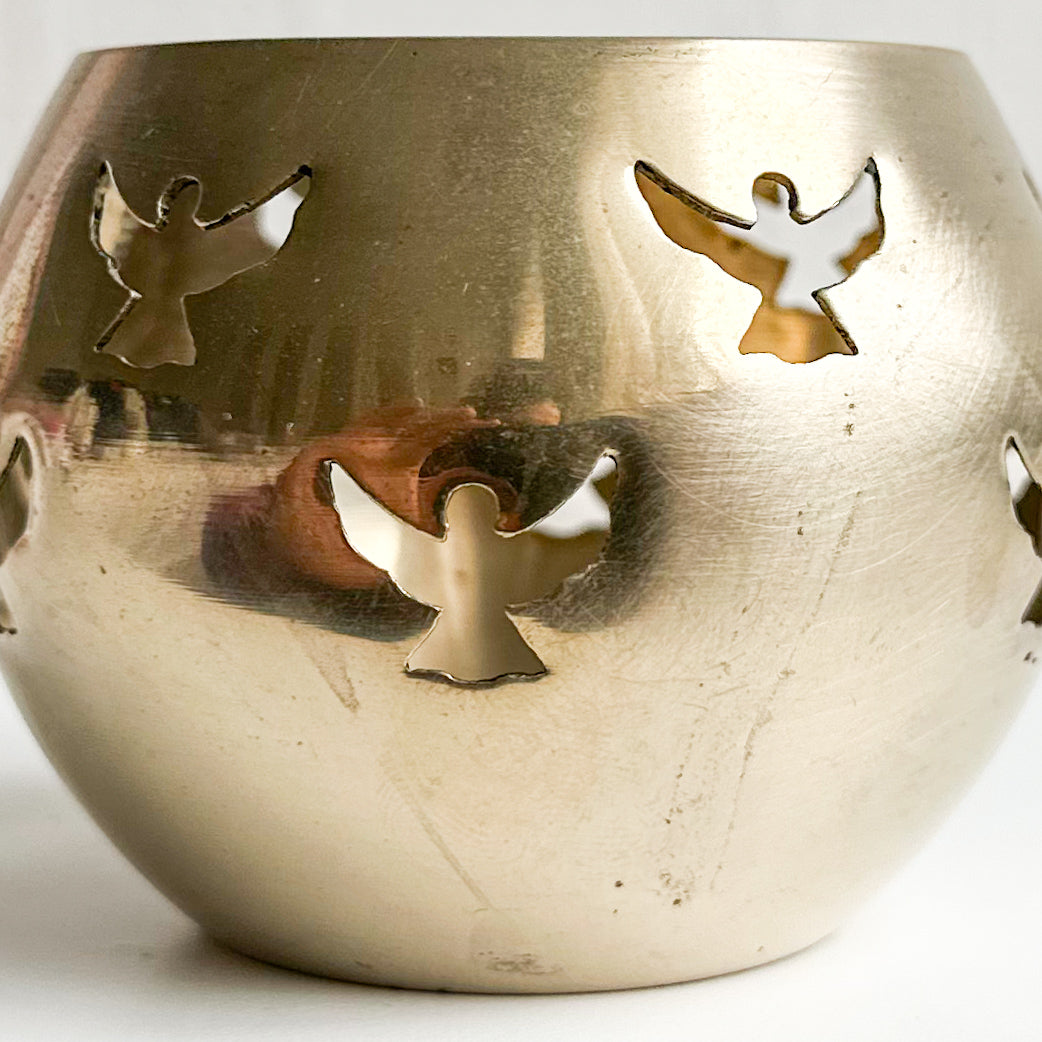 Brass Tea Light Holder