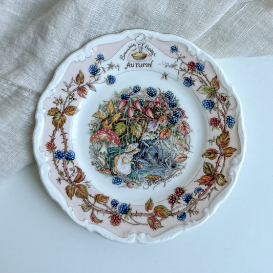 Brambly Hedge ‘Autumn’ Tea Plate