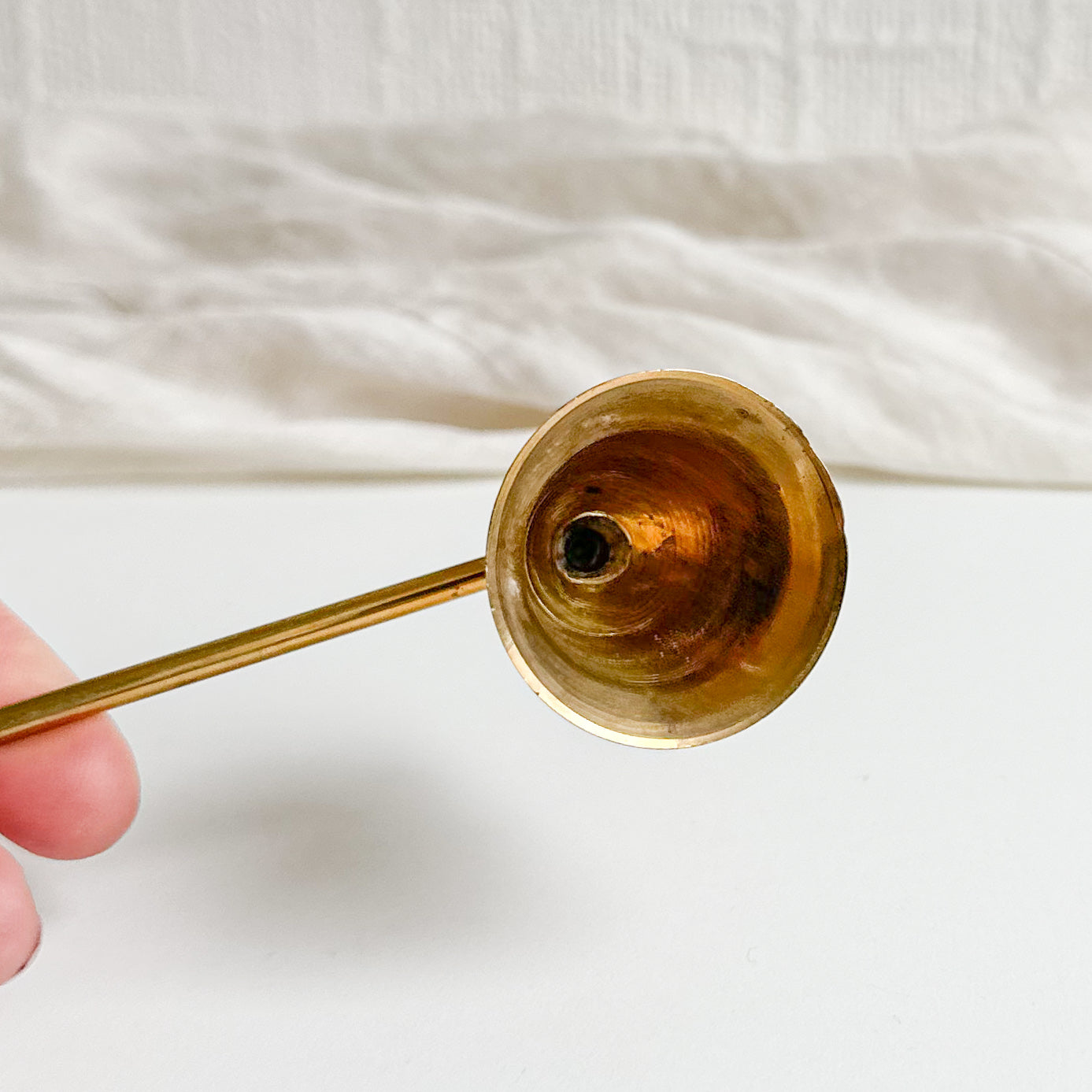 Brass Candle Snuffer